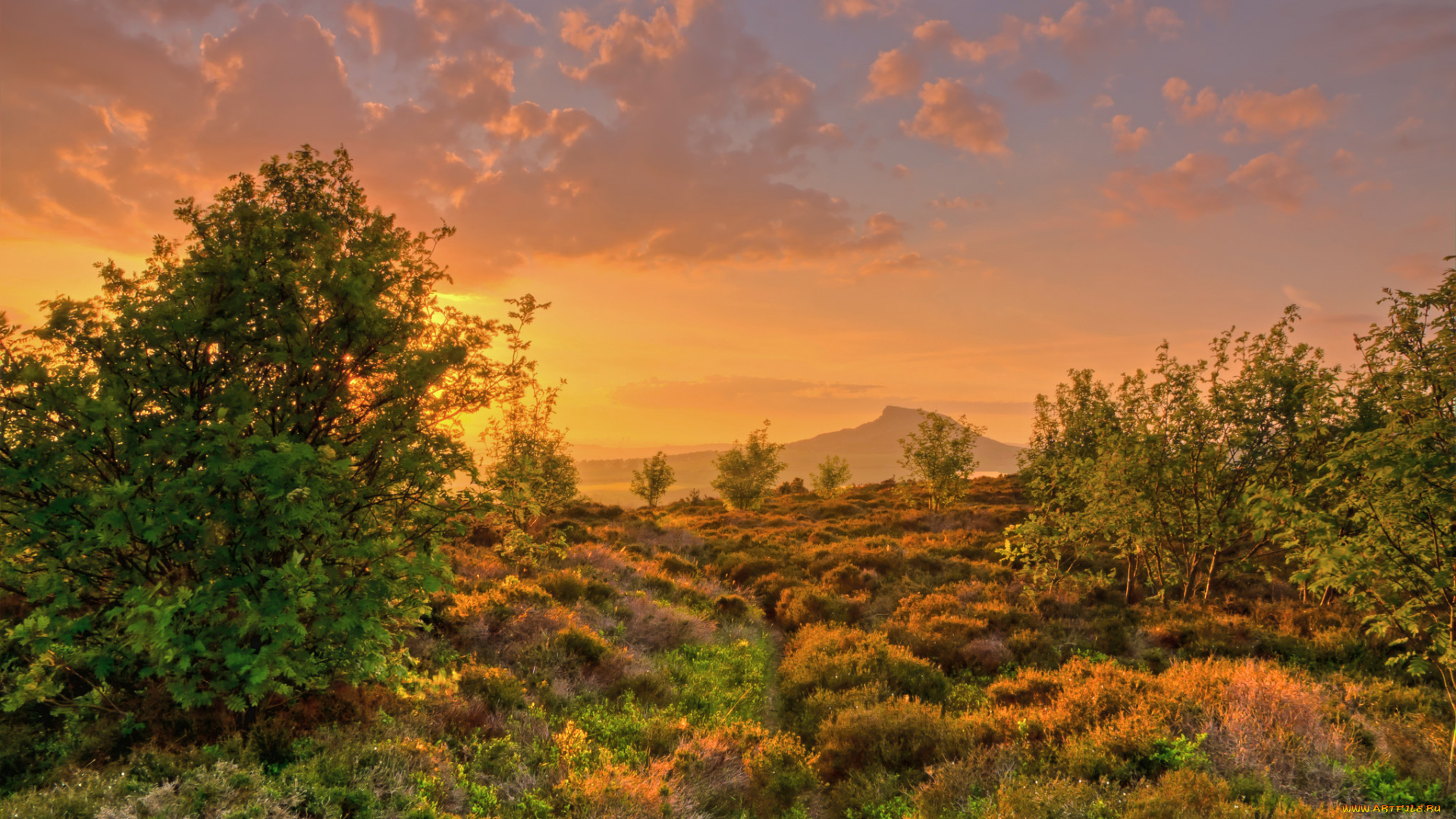 природа, восходы, закаты, рассвет