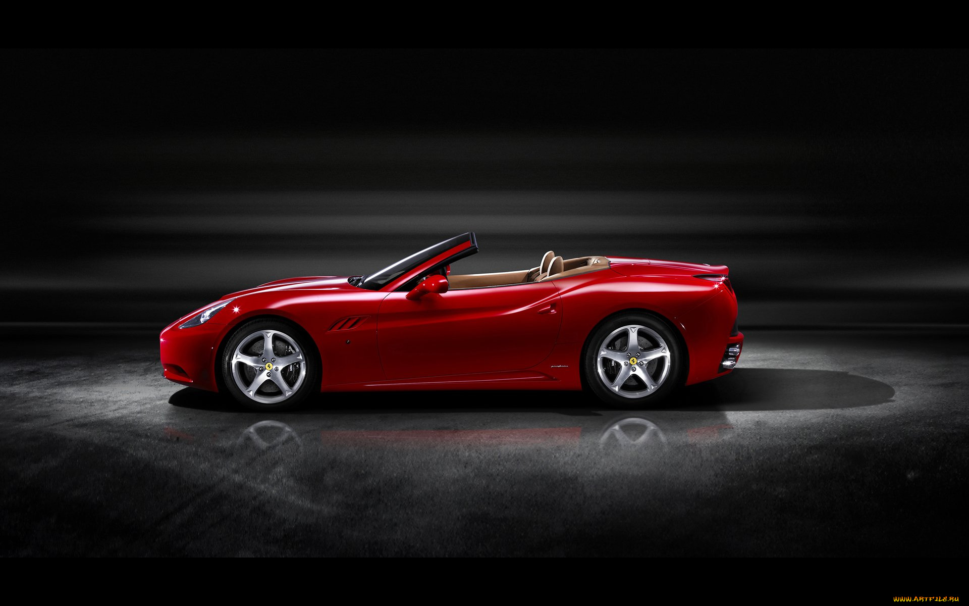 автомобили, ferrari, феррари, красный