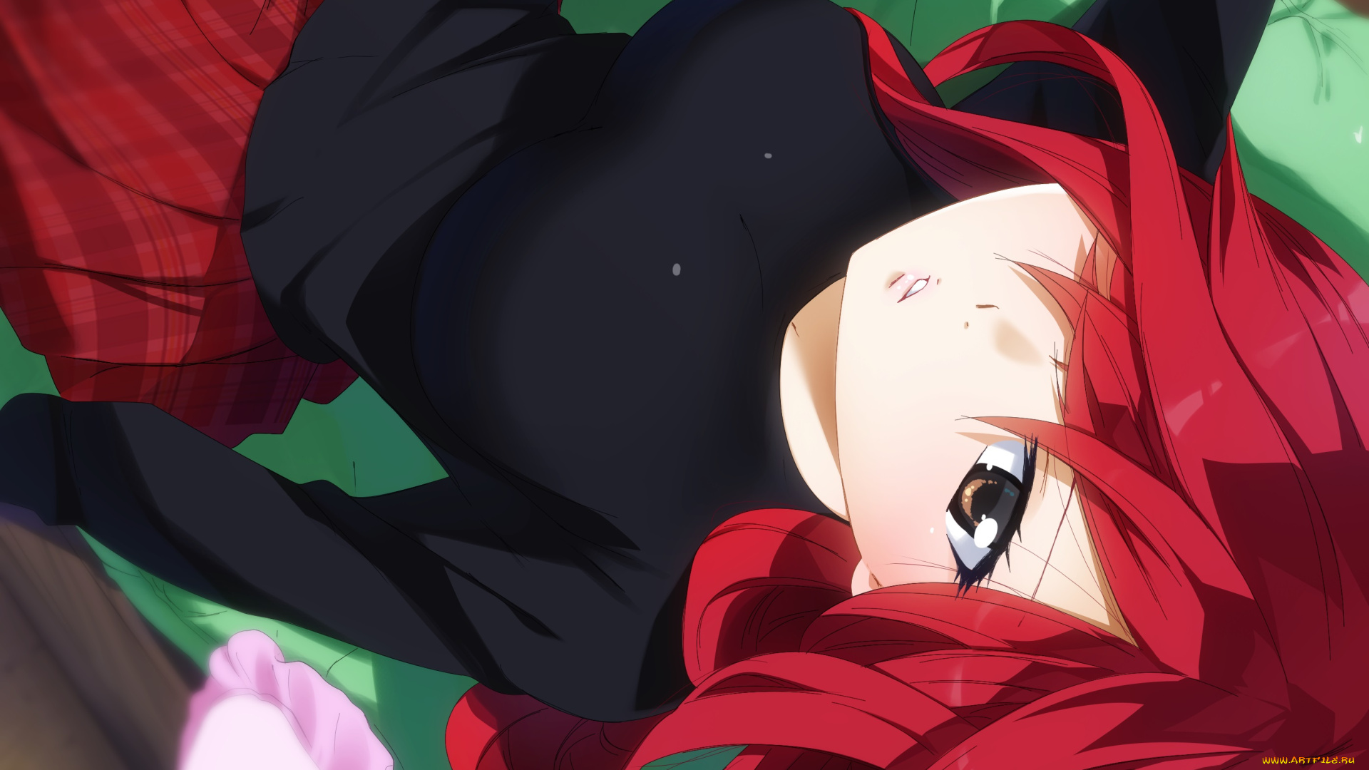 аниме, fairy, tail, erza, scarlet