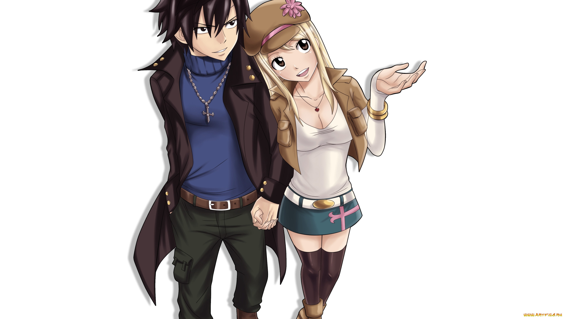 аниме, fairy, tail, хвост, феи