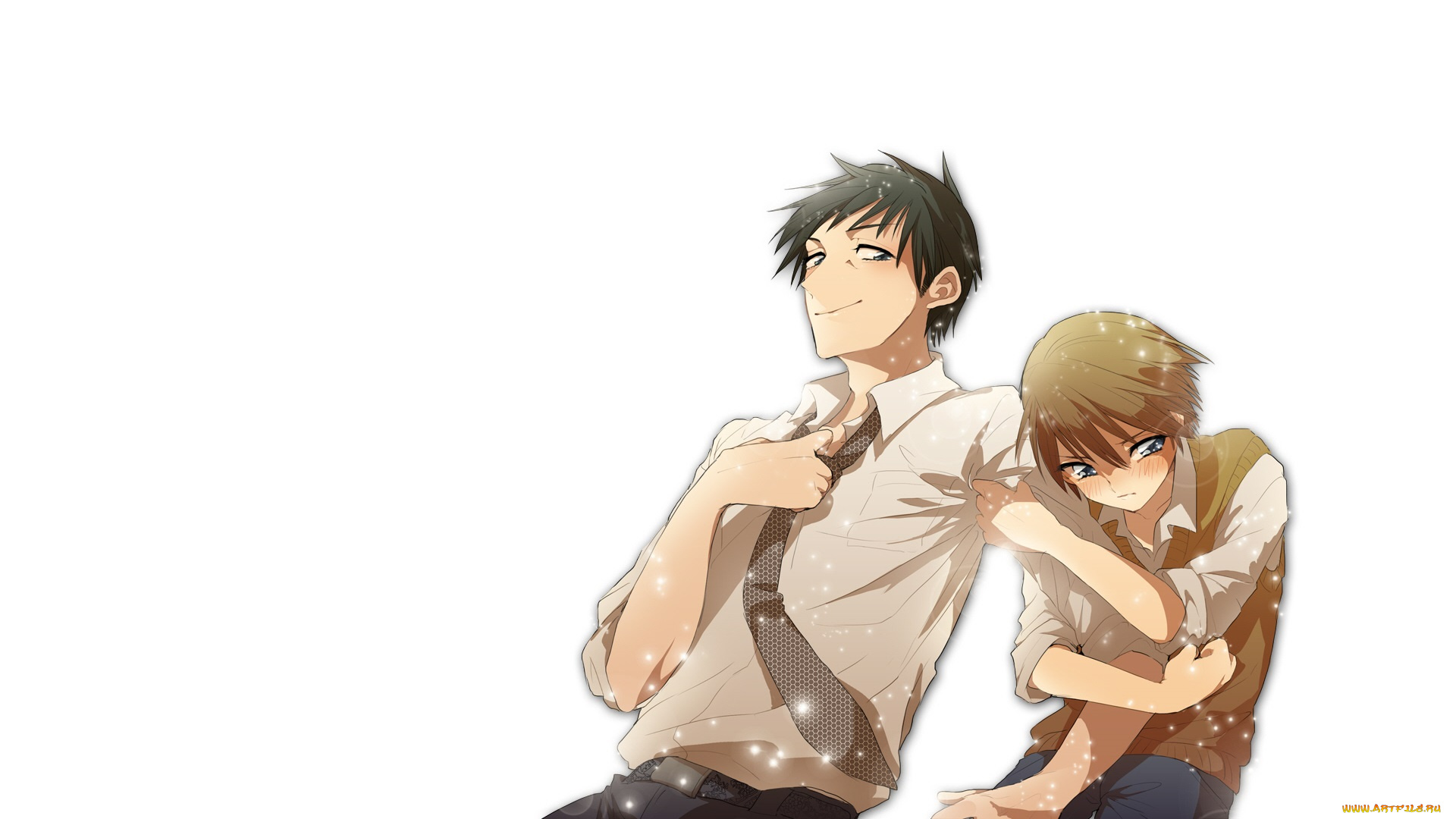 аниме, junjou, romantica, парни