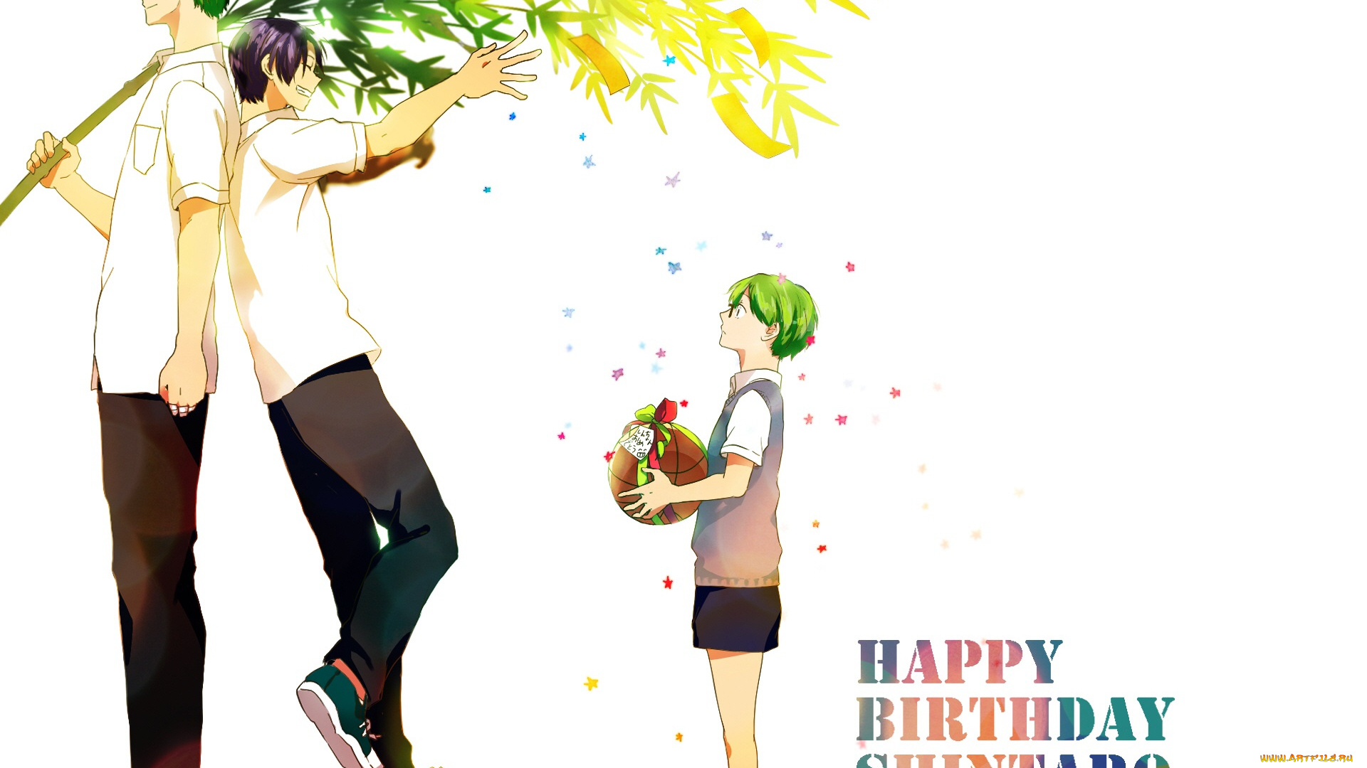 аниме, kuroko, no, baske, баскетбол