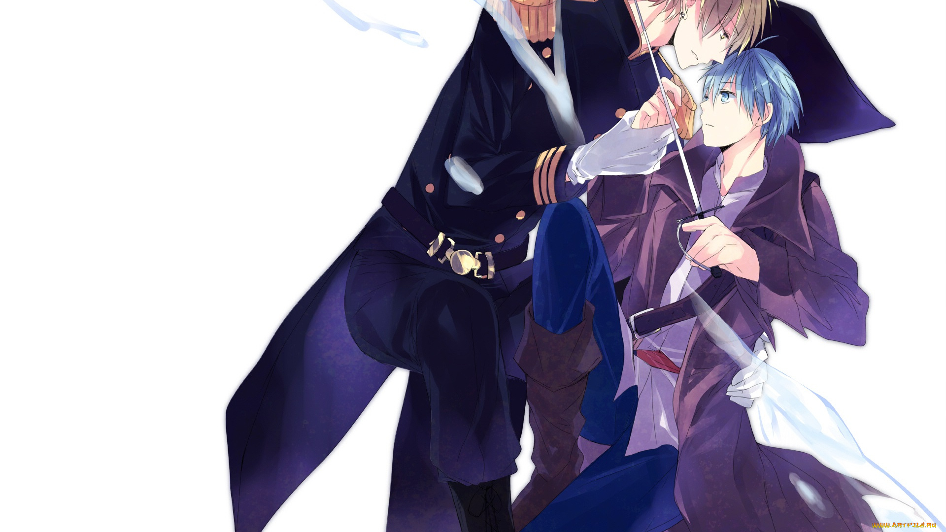 аниме, kuroko, no, baske, баскетбол