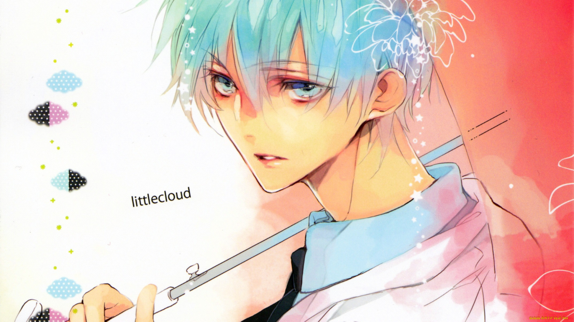 аниме, kuroko, no, baske, баскетбол