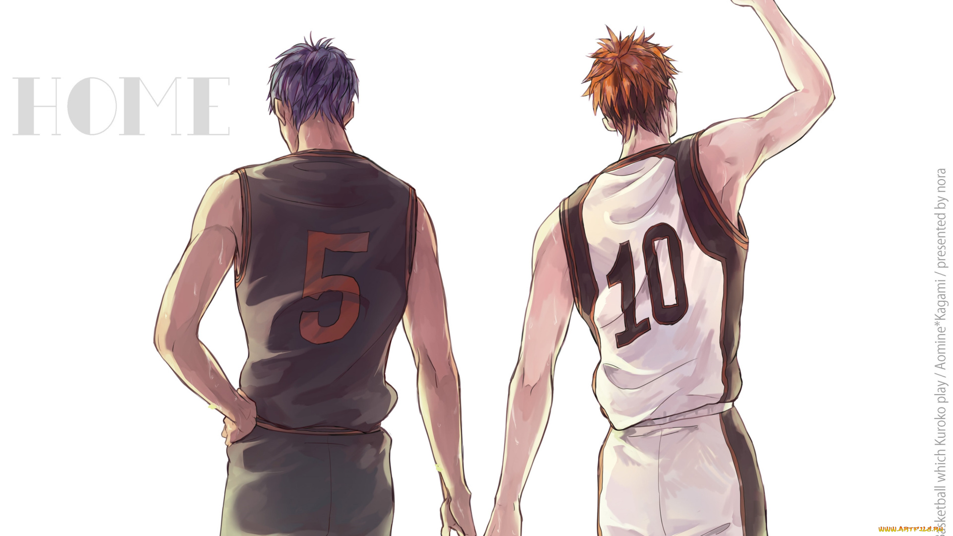 аниме, kuroko, no, baske, баскетбол