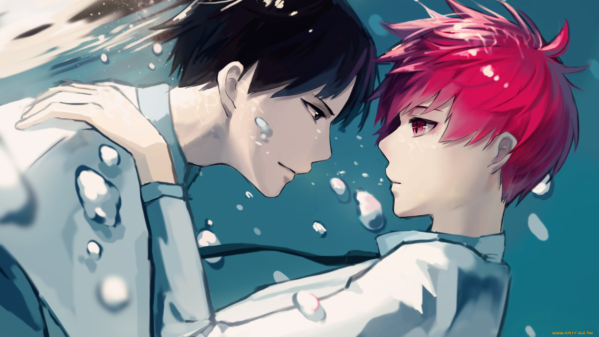 аниме, kuroko, no, baske, парни