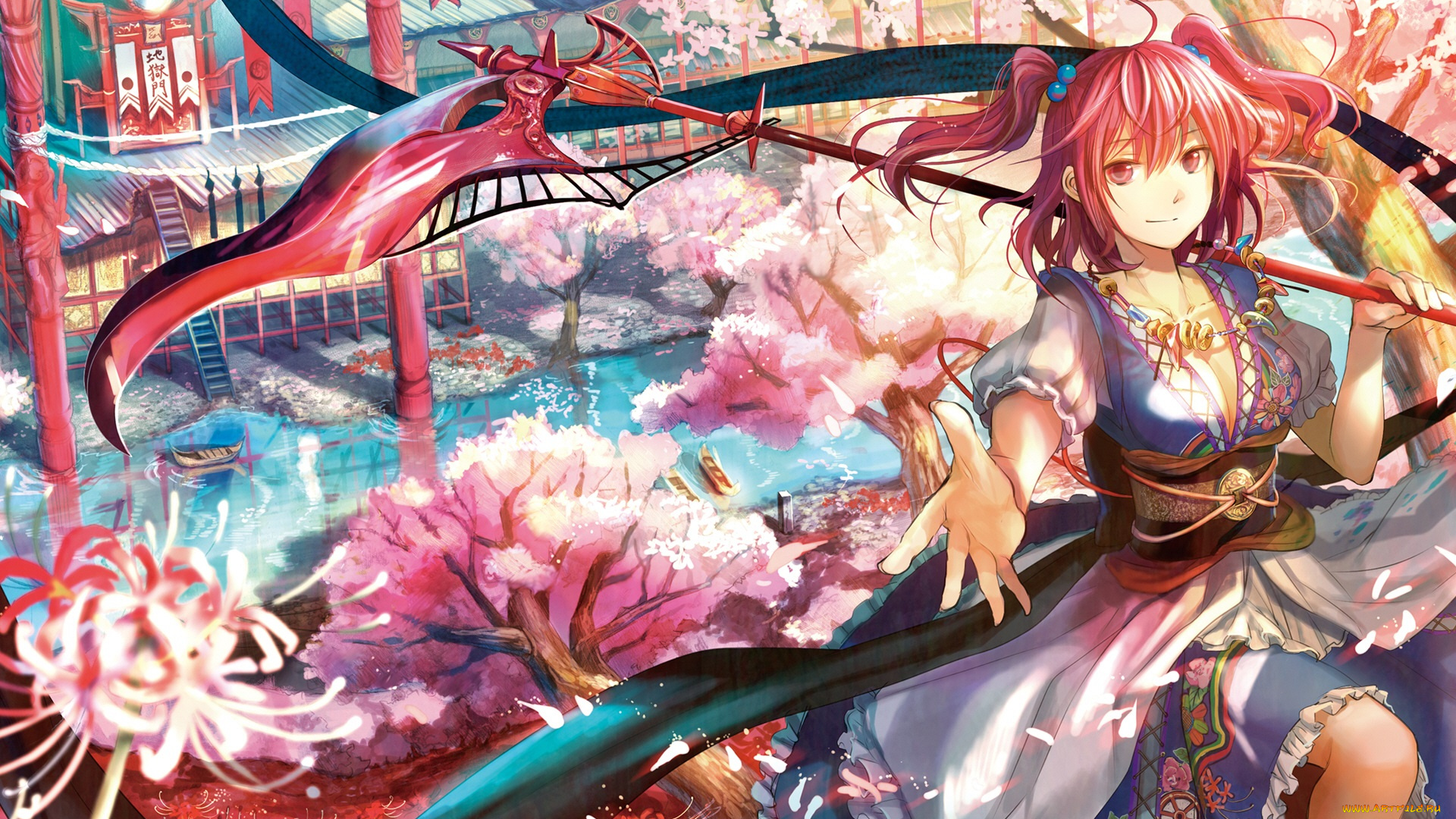 аниме, оружие, , техника, , технологии, девушка