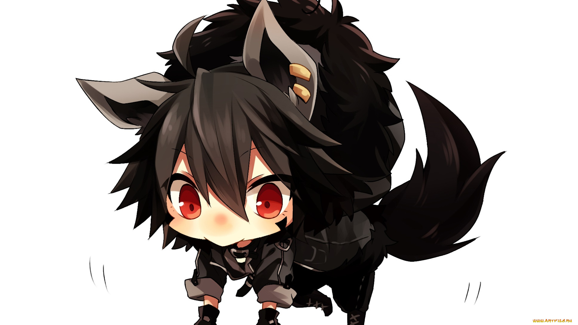 аниме, pokemon, mightyena