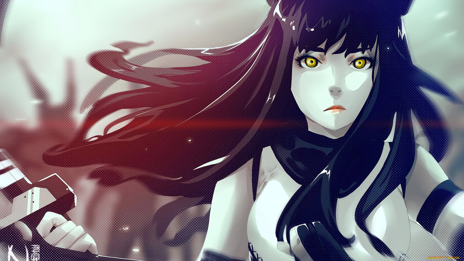аниме, rwby, девушка