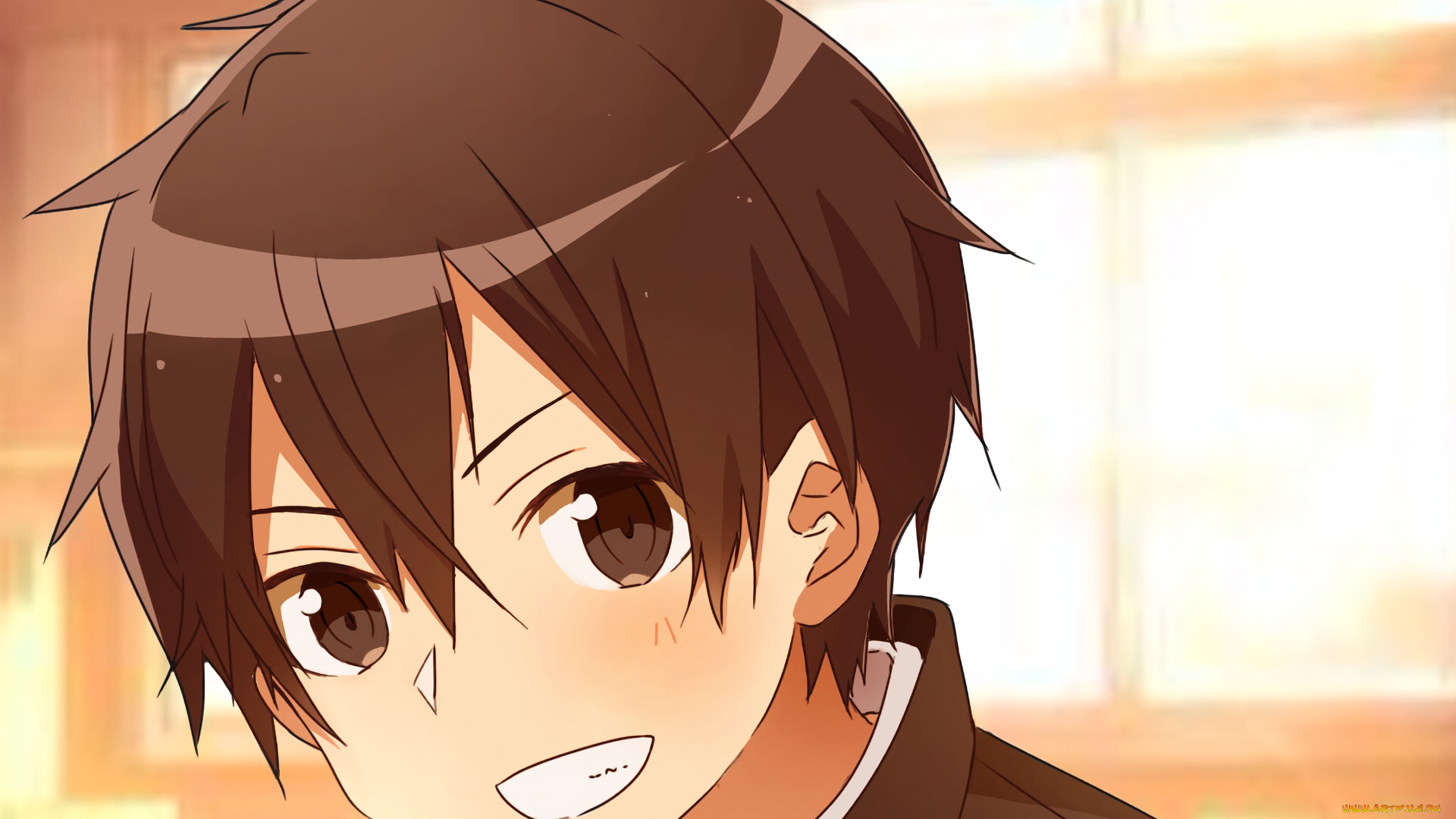 аниме, sword, art, online, кирито