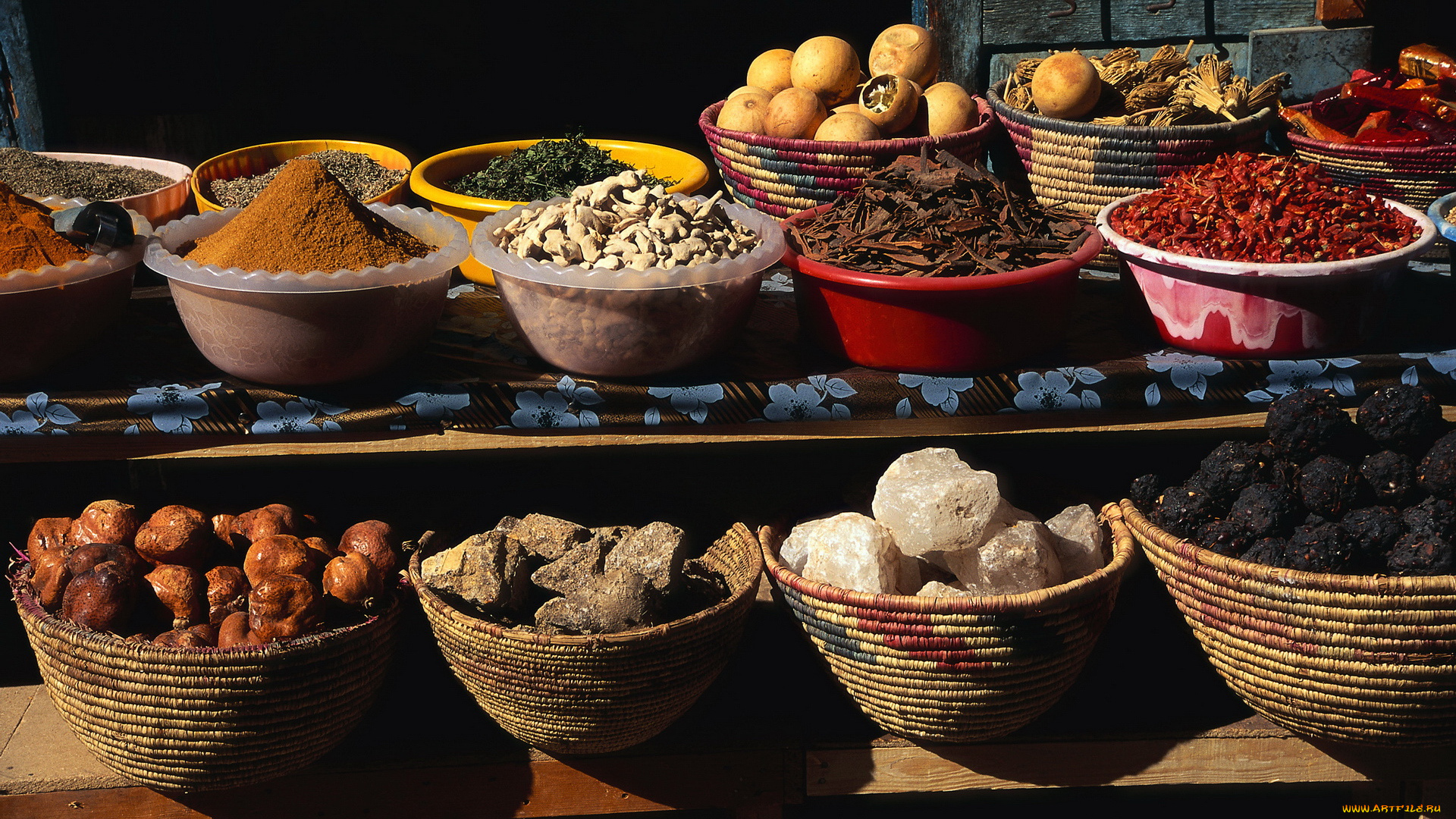 еда, крупы, , зерно, , специи, , семечки, прилавок, миски, пряности, приправы, специи