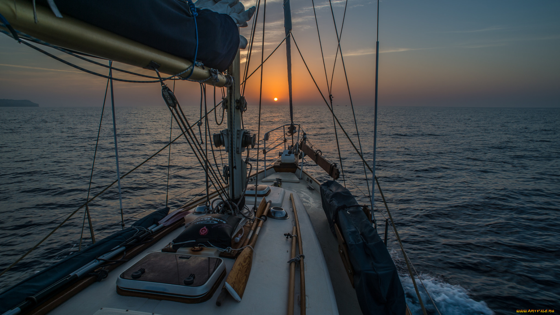 корабли, Яхты, яхта, парус