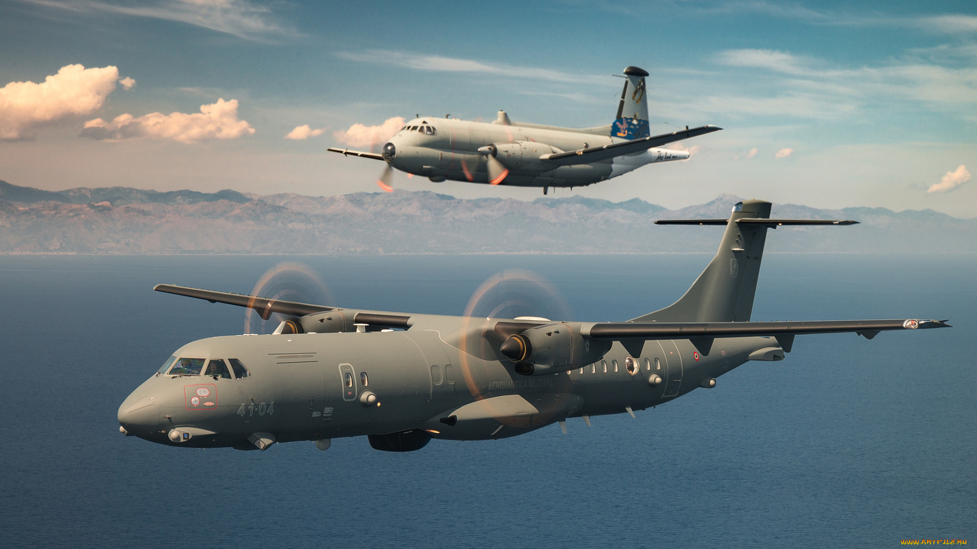 p72a, and, br1150, atlantic, авиация, военно-транспортные, самолёты, транспорт