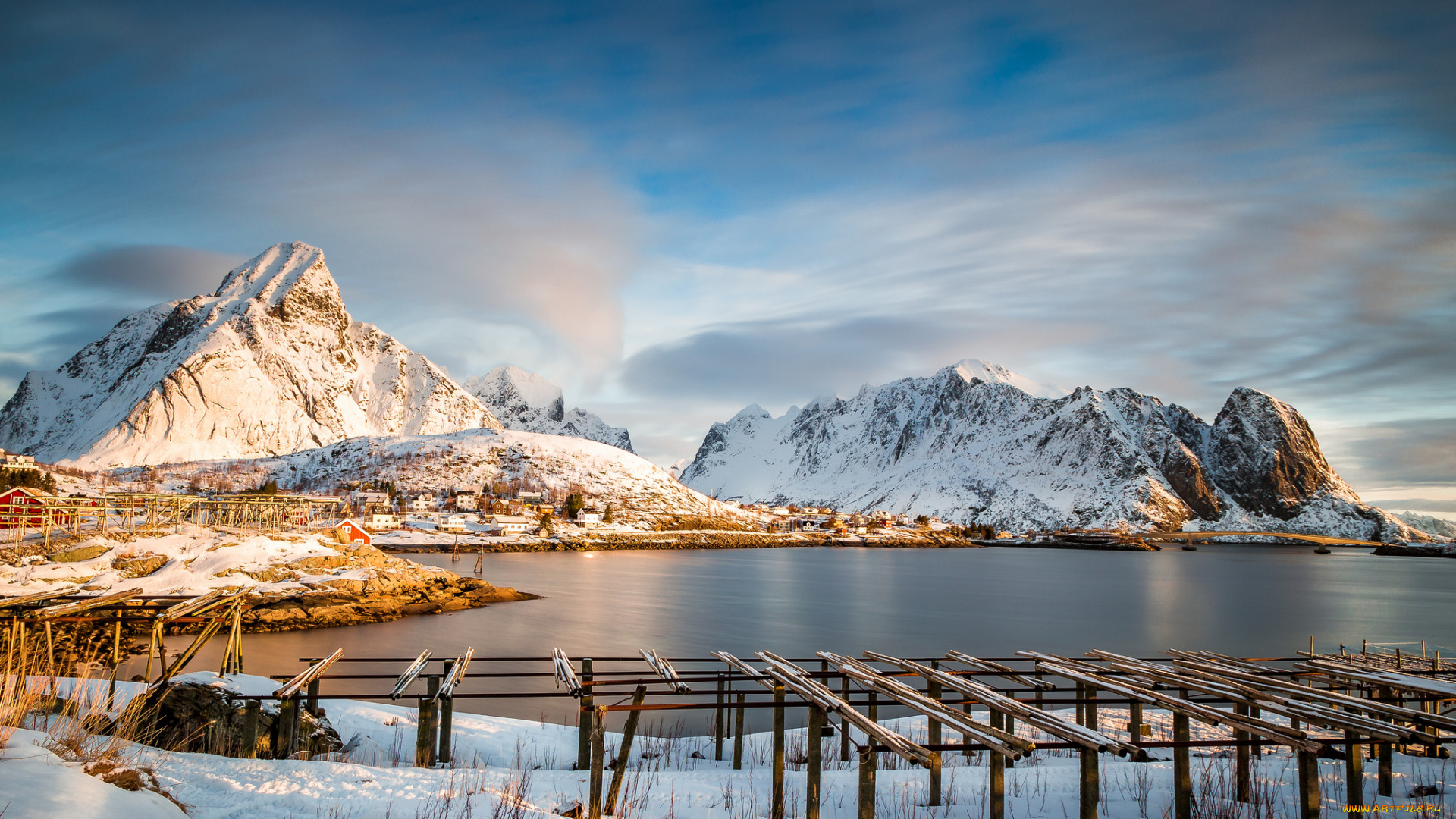 природа, побережье, простор