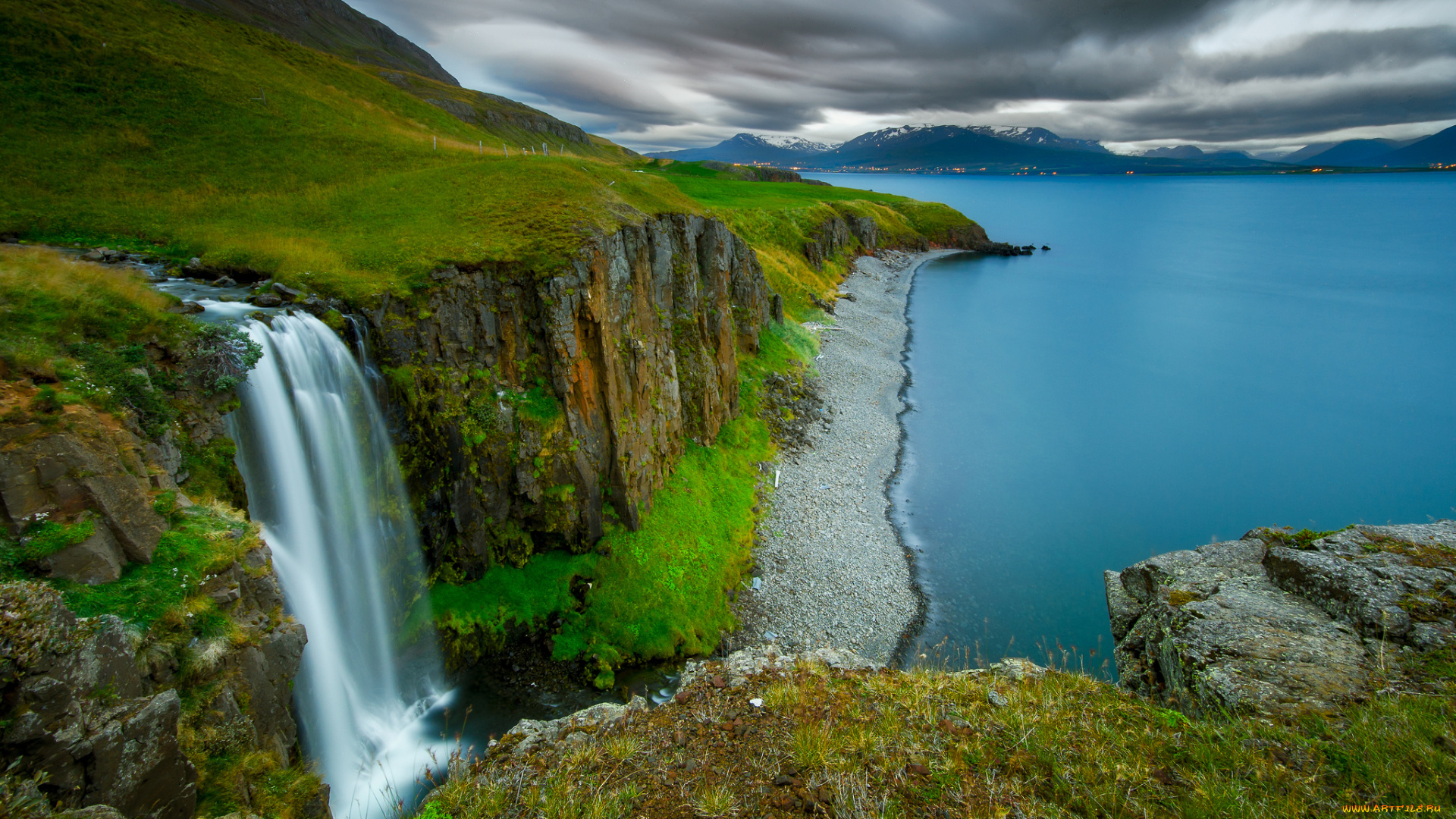 природа, водопады, простор