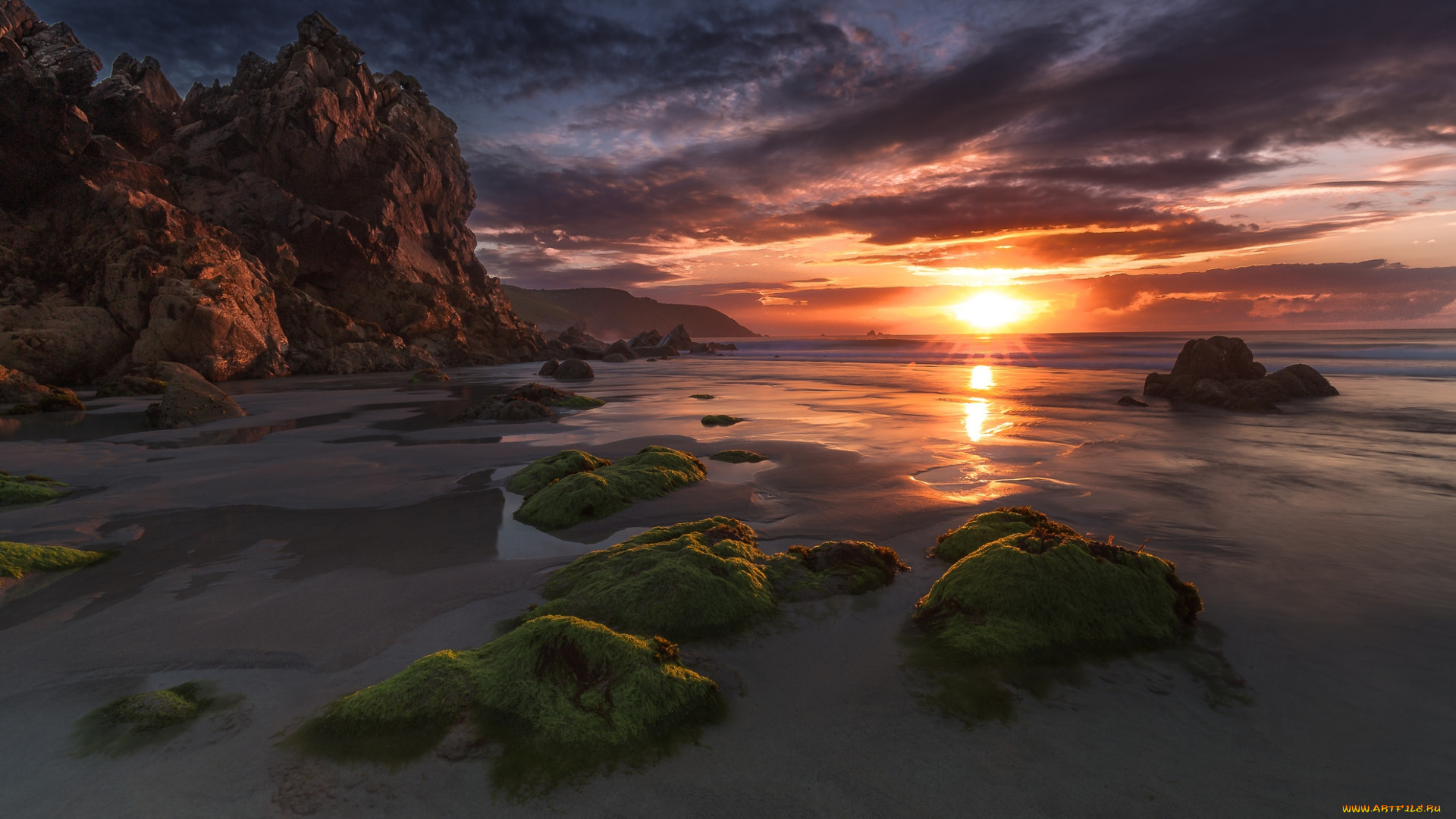 природа, восходы, закаты, простор