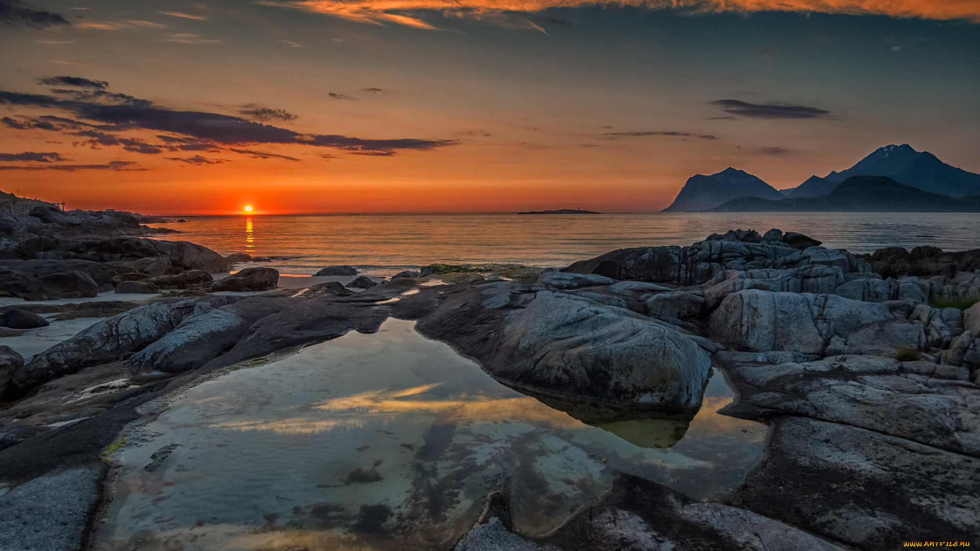 природа, восходы, закаты, простор