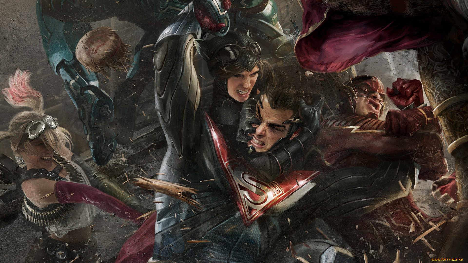 видео, игры, injustice, 2, action, injustice, 2, ролевая, файтинг