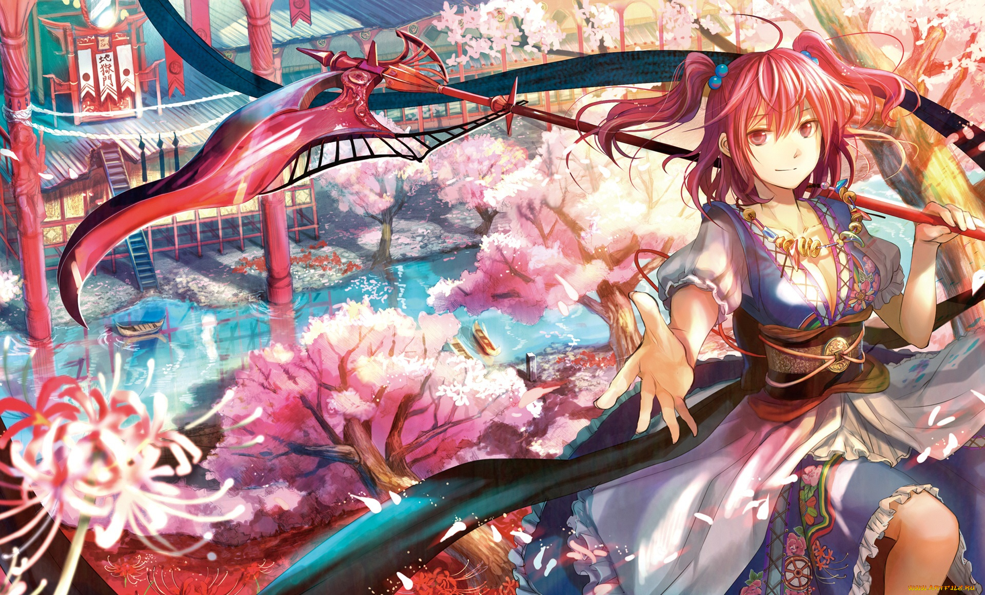 аниме, оружие, , техника, , технологии, девушка