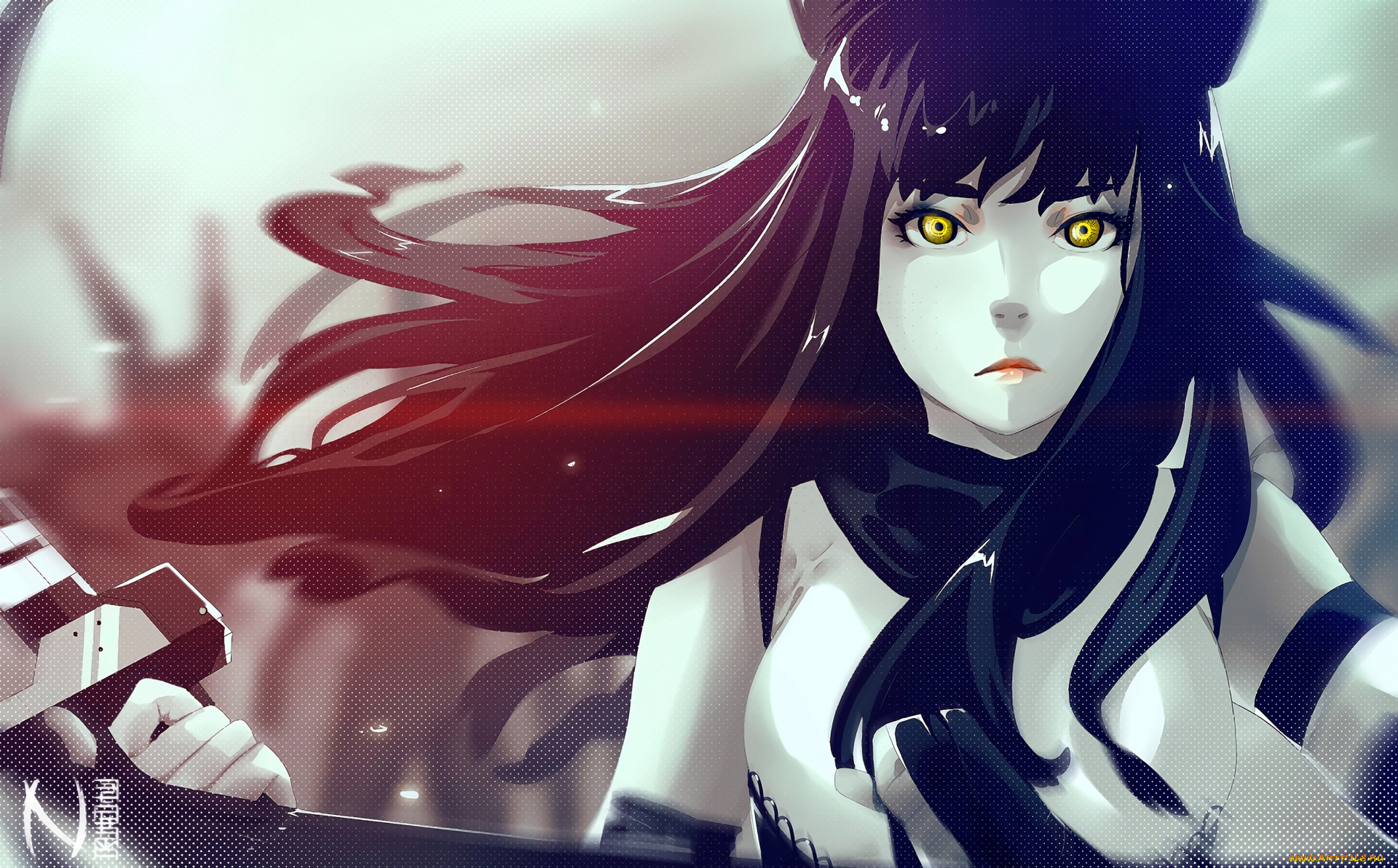 аниме, rwby, девушка