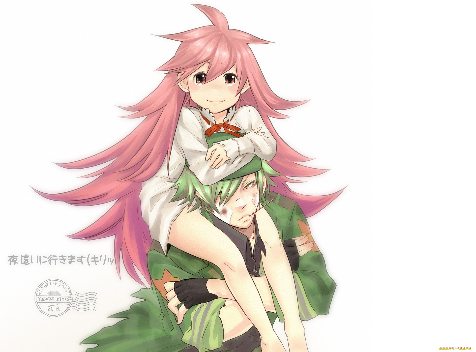 аниме, happy, tree, friends, счастливые, лесные, друзья