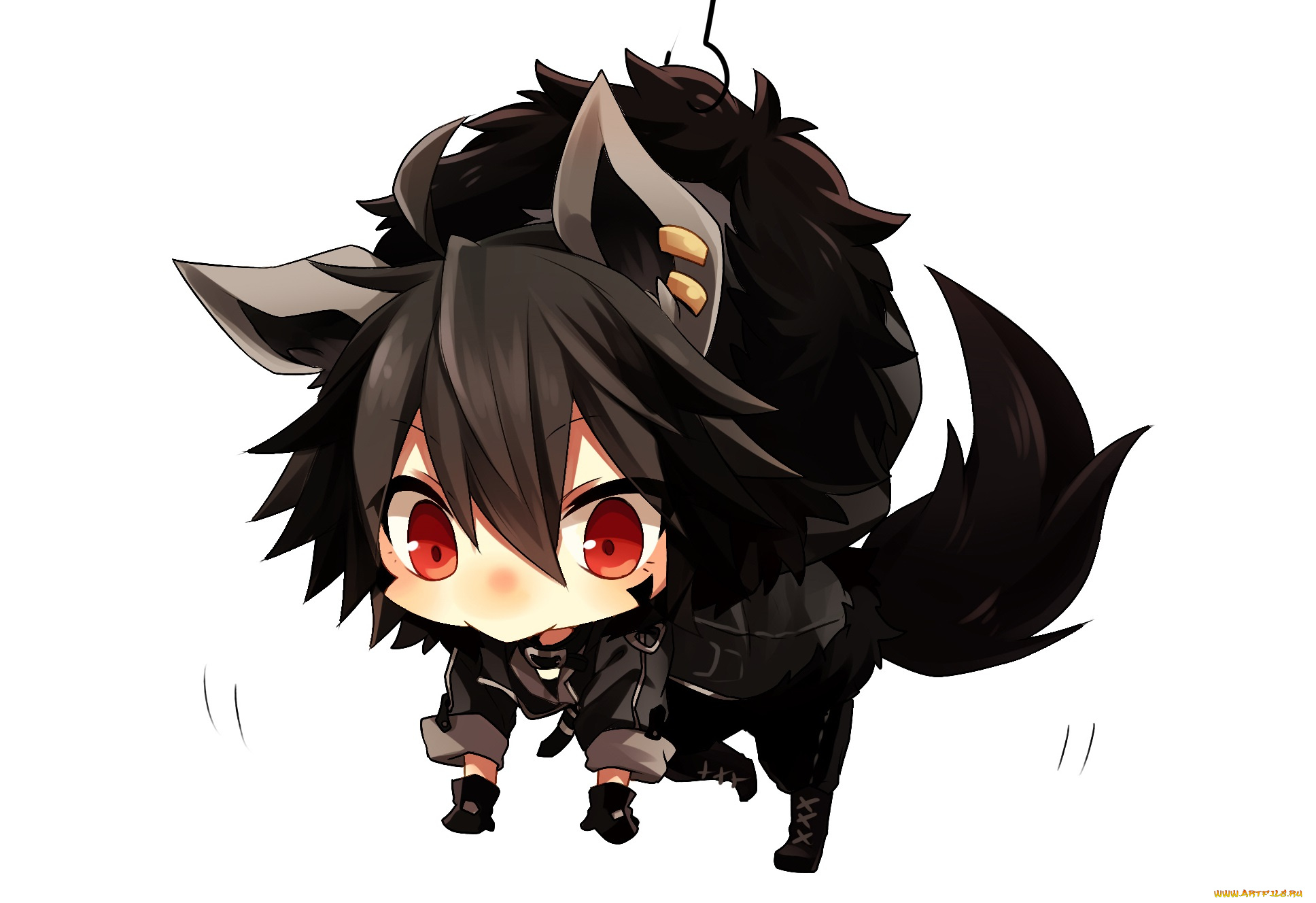 аниме, pokemon, mightyena