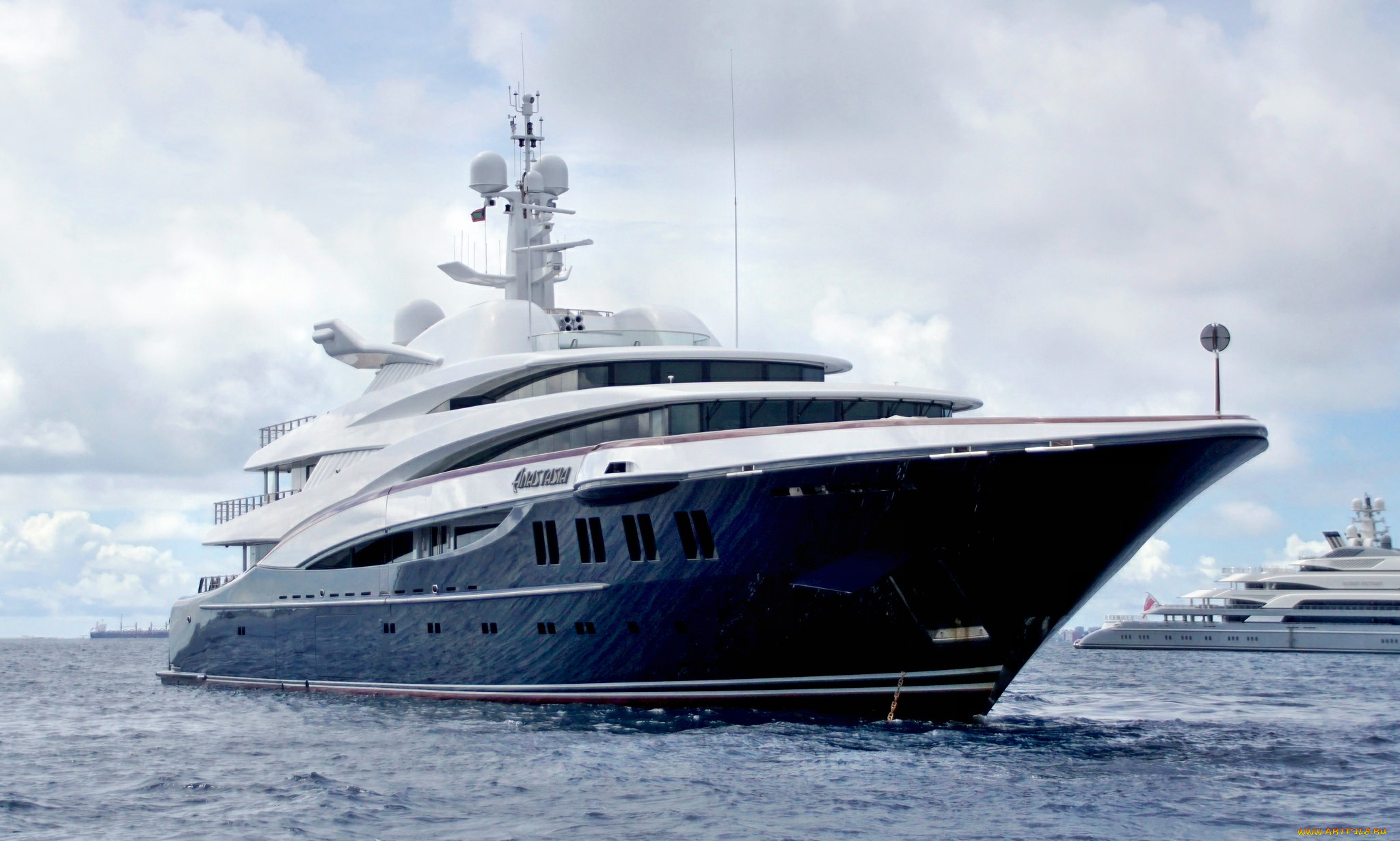 корабли, Яхты, суперяхта