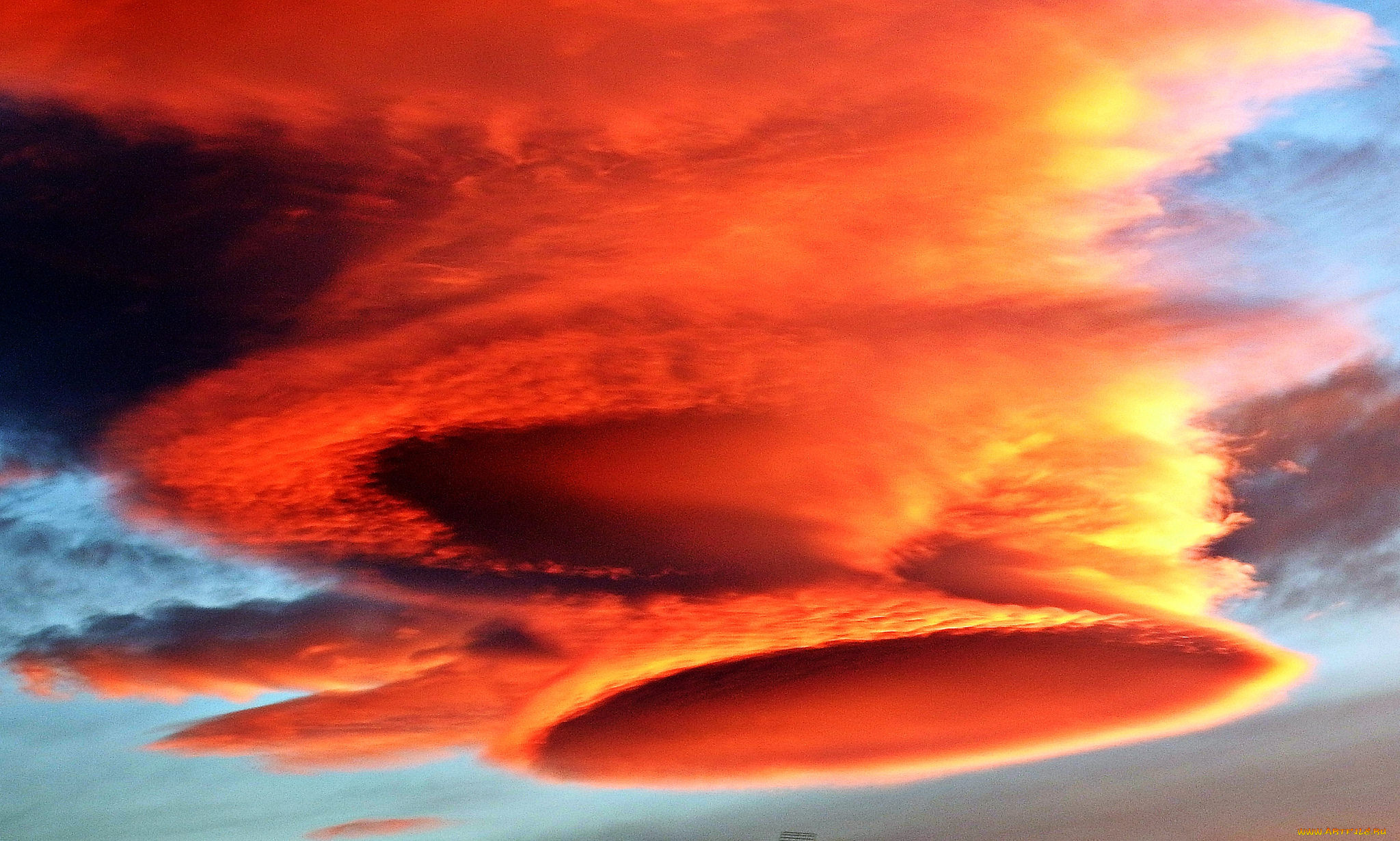 природа, облака, простор