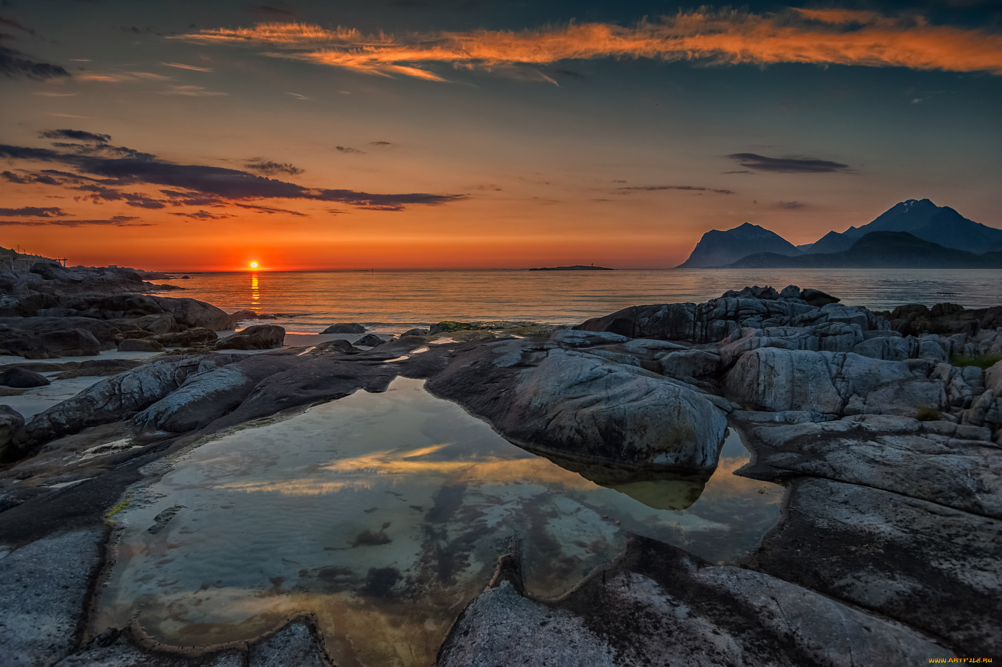 природа, восходы, закаты, простор