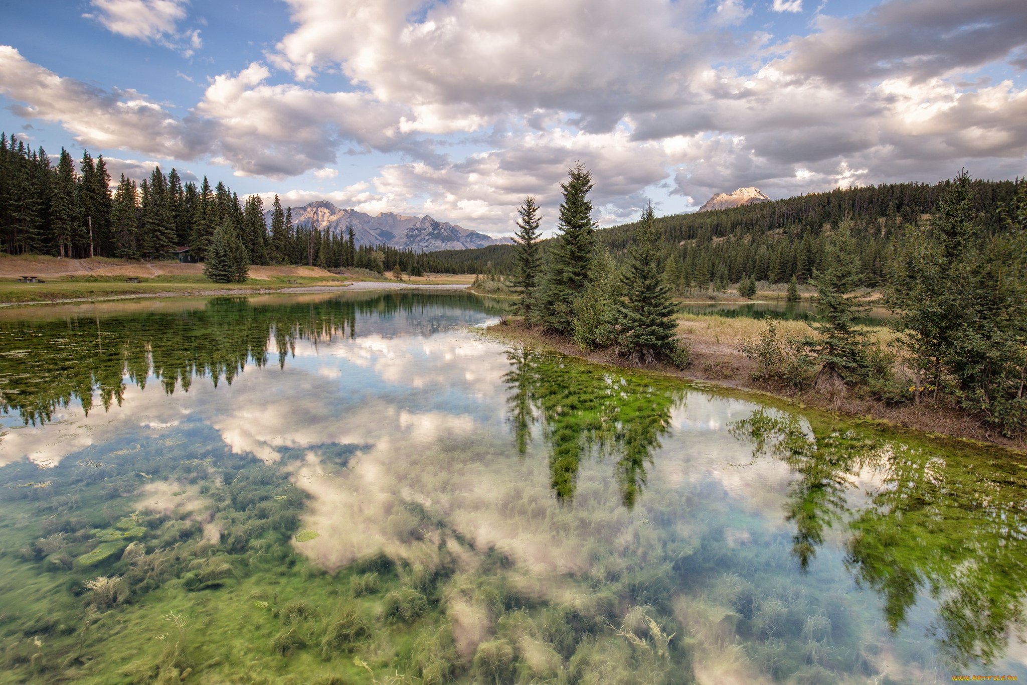 природа, реки, озера, простор