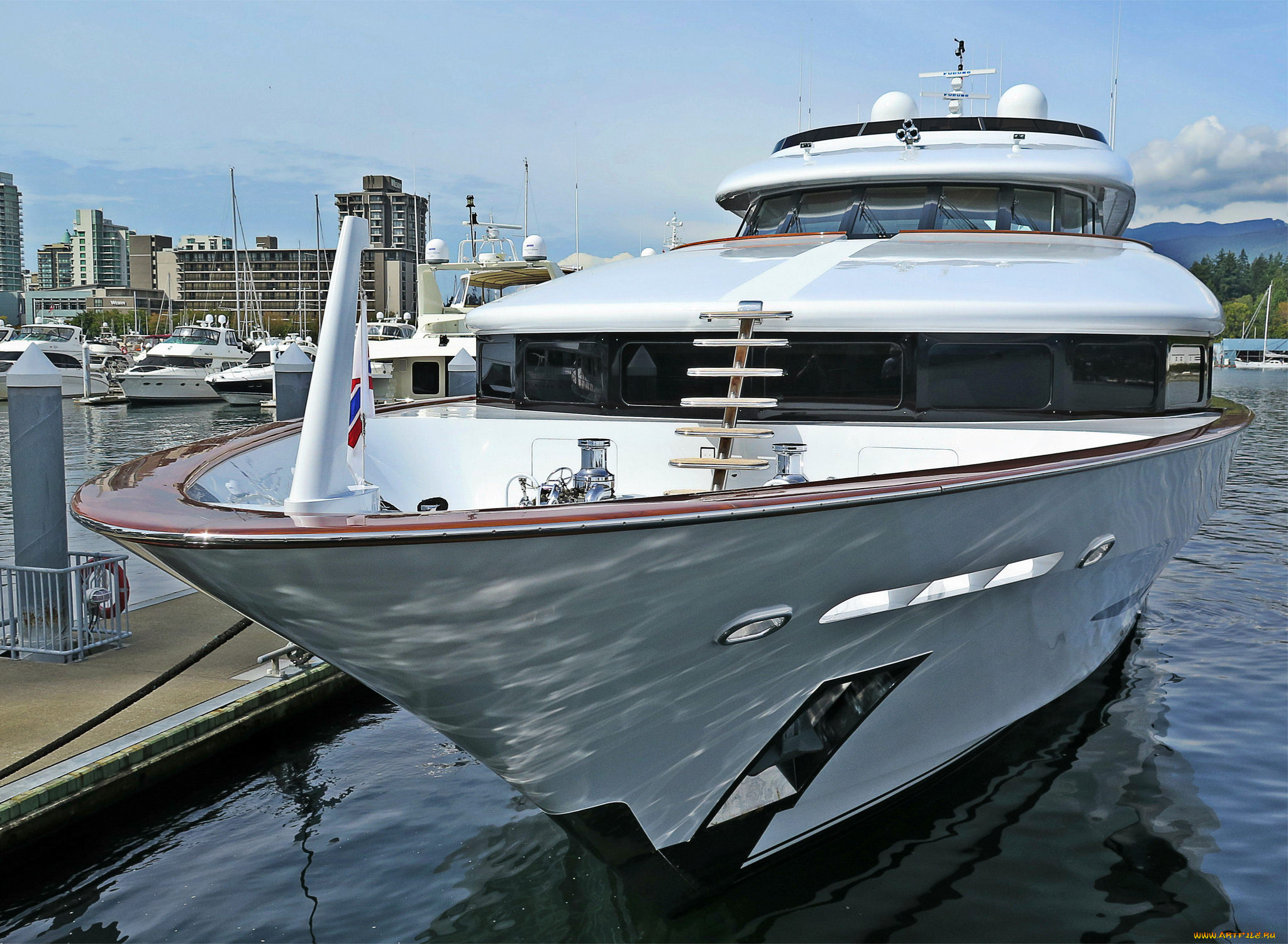 корабли, Яхты, суперяхта