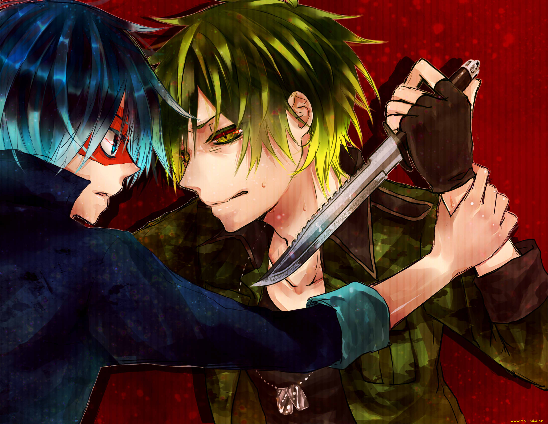 аниме, happy, tree, friends, счастливые, лесные, друзья