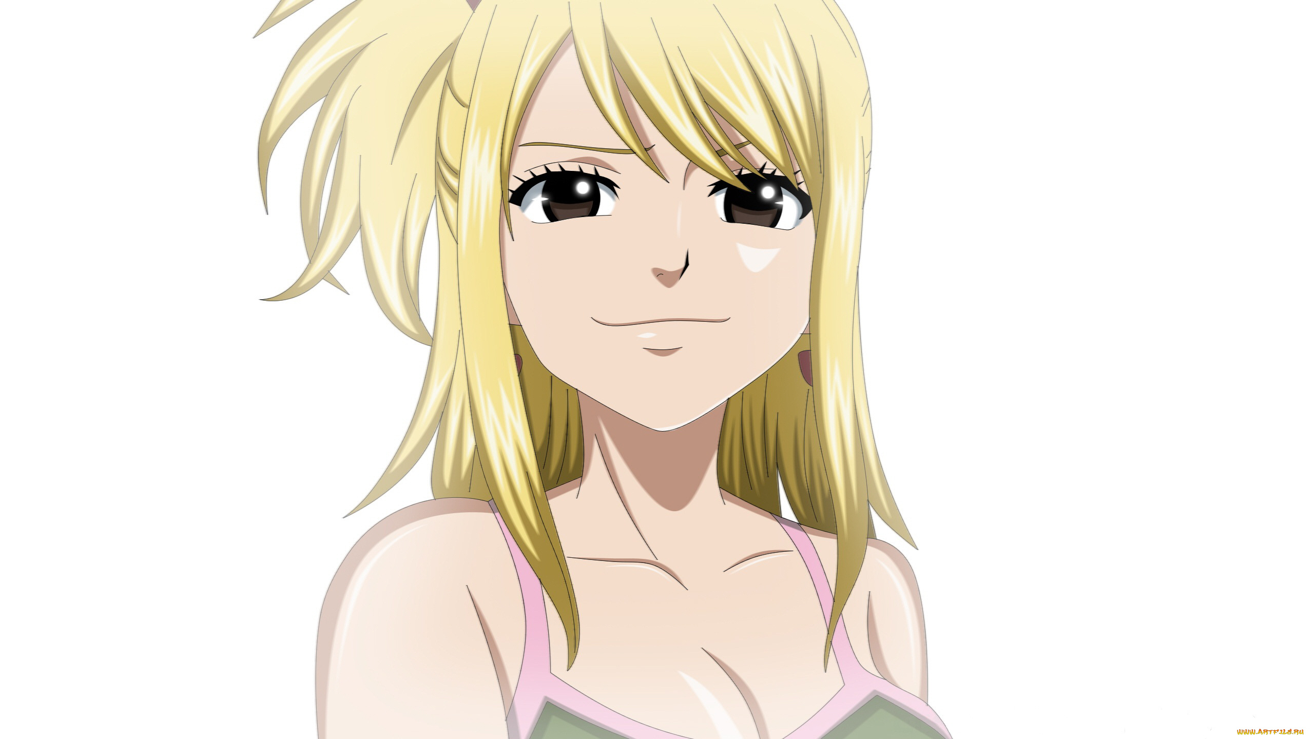 аниме, fairy, tail, люси