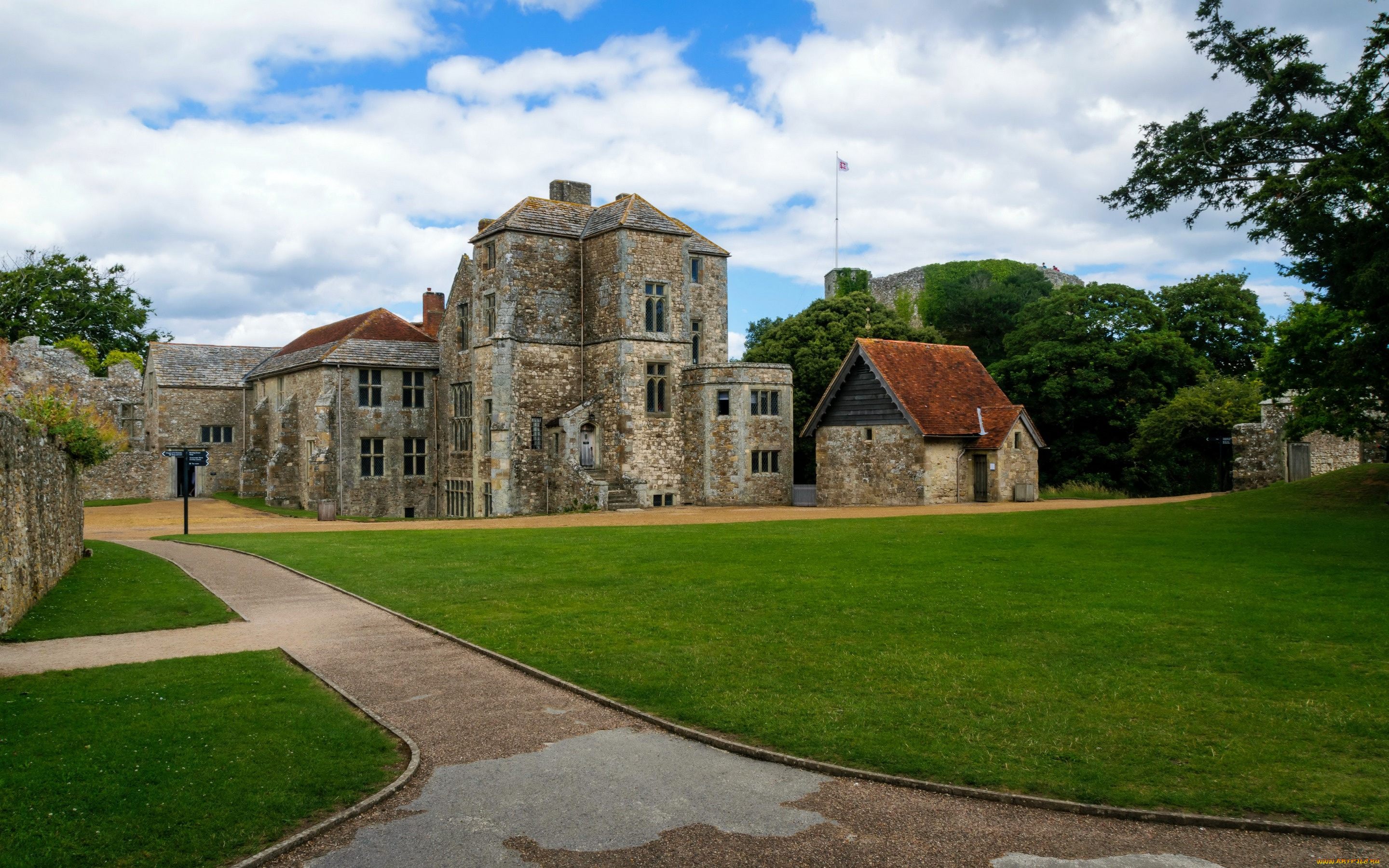 города, -, здания, , дома, зелень, небо, трава