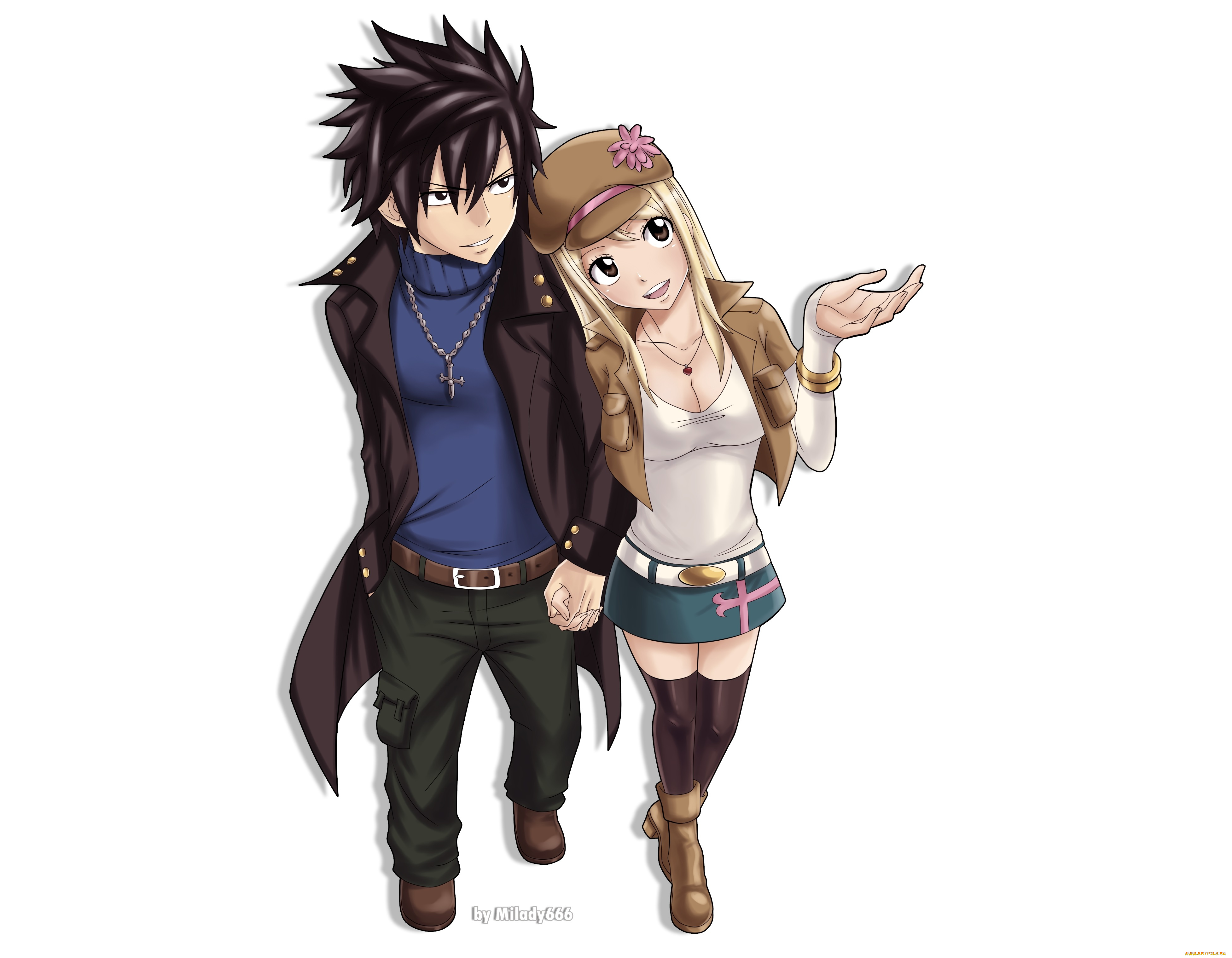 аниме, fairy, tail, хвост, феи