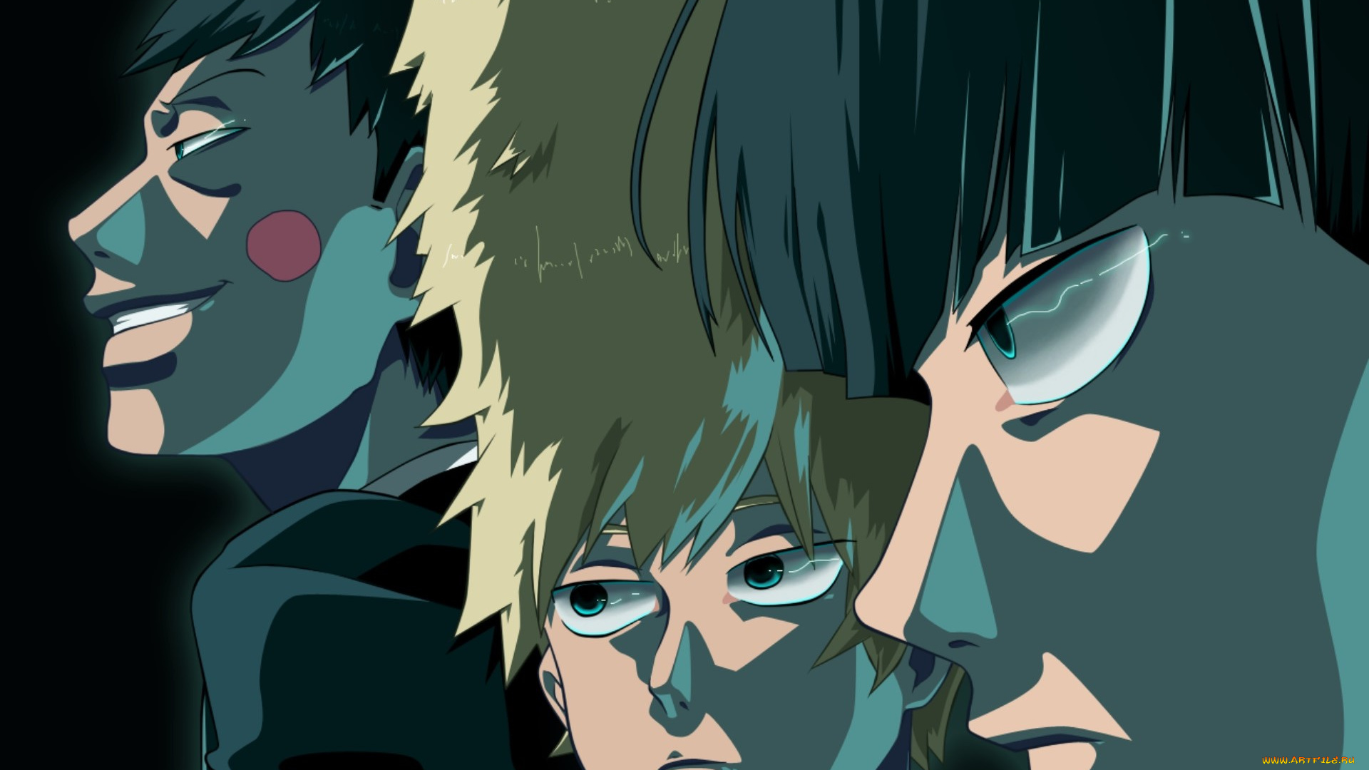 аниме, mob, psycho, 100, персонаж