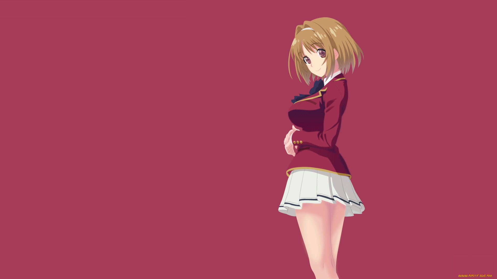 аниме, unknown, , другое, , фон, взгляд, девушка