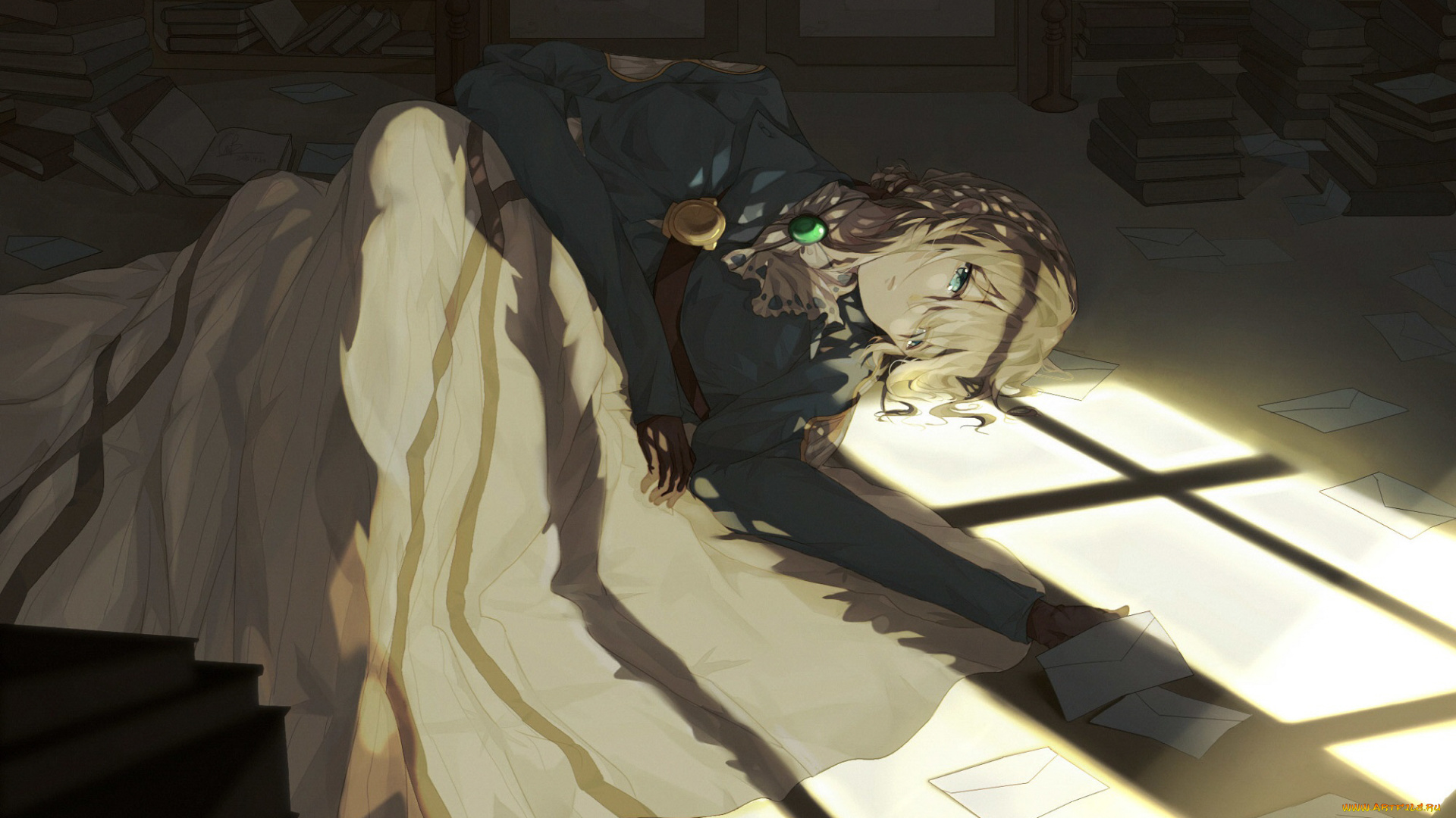 аниме, violet, evergarden, девушка