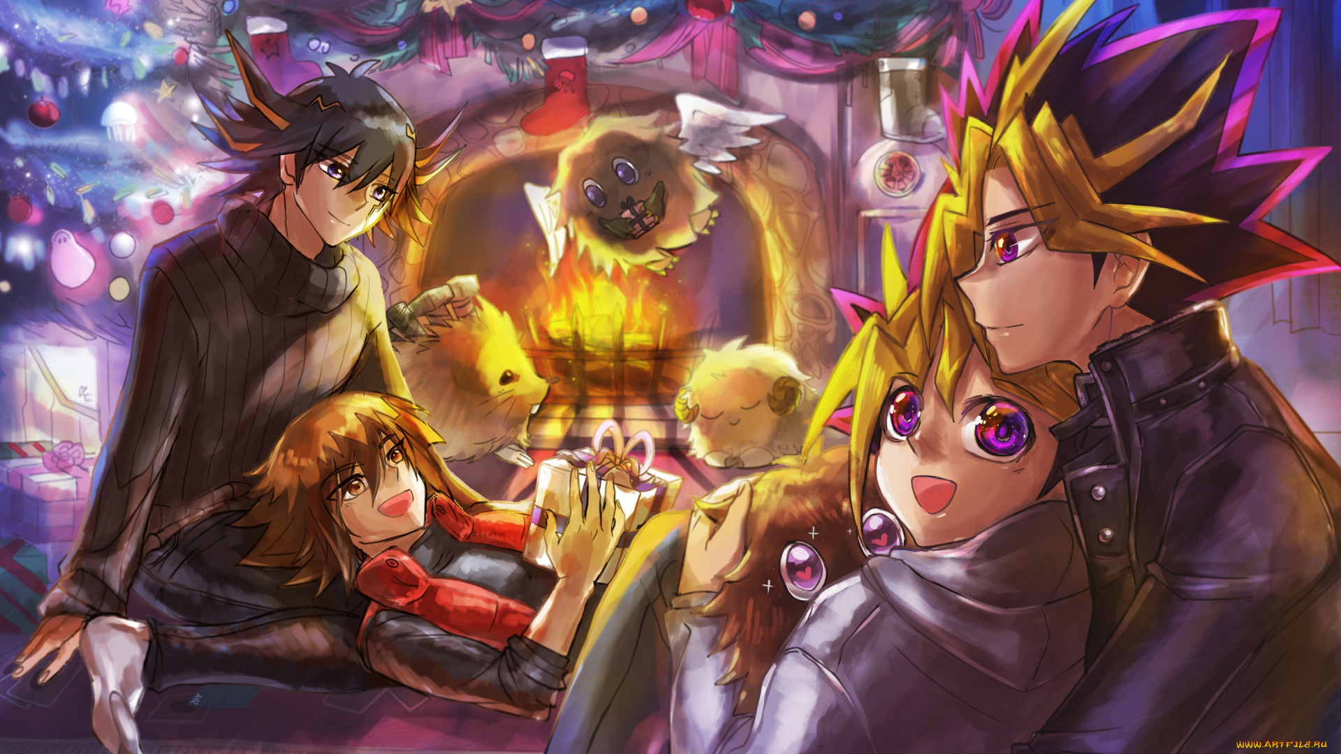 аниме, yu-gi-oh, seto, kaiba, yugi, yu, gi, oh, yami, joey, wheeler