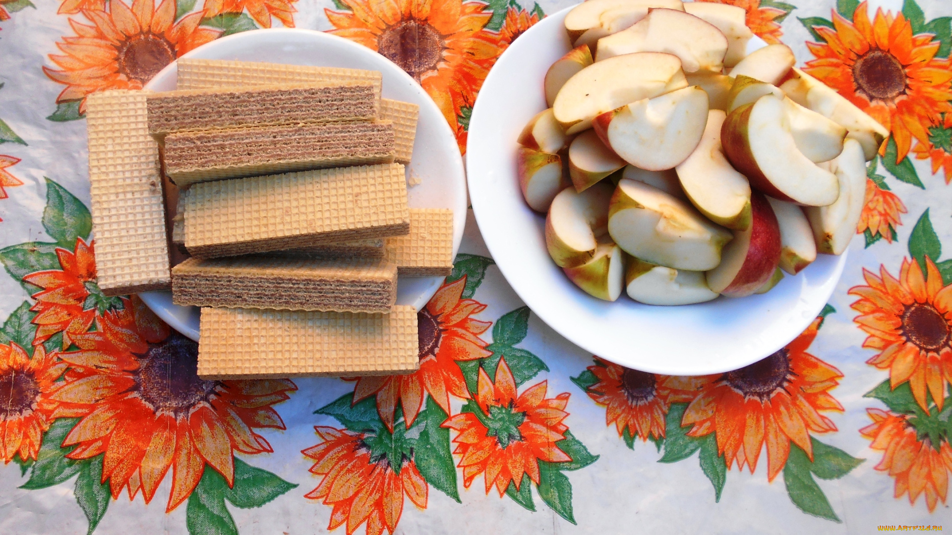 еда, Яблоки, бананы, яблоки