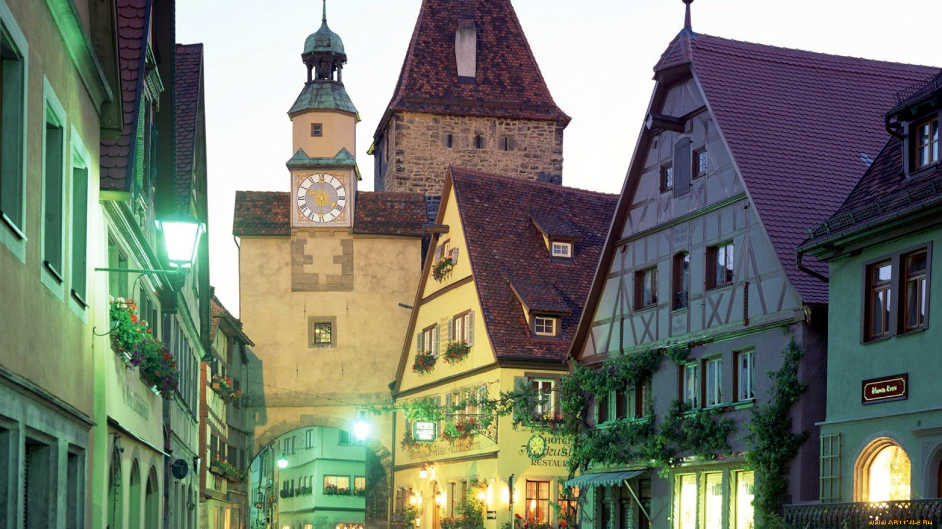 города, прага, , Чехия, дома, улица