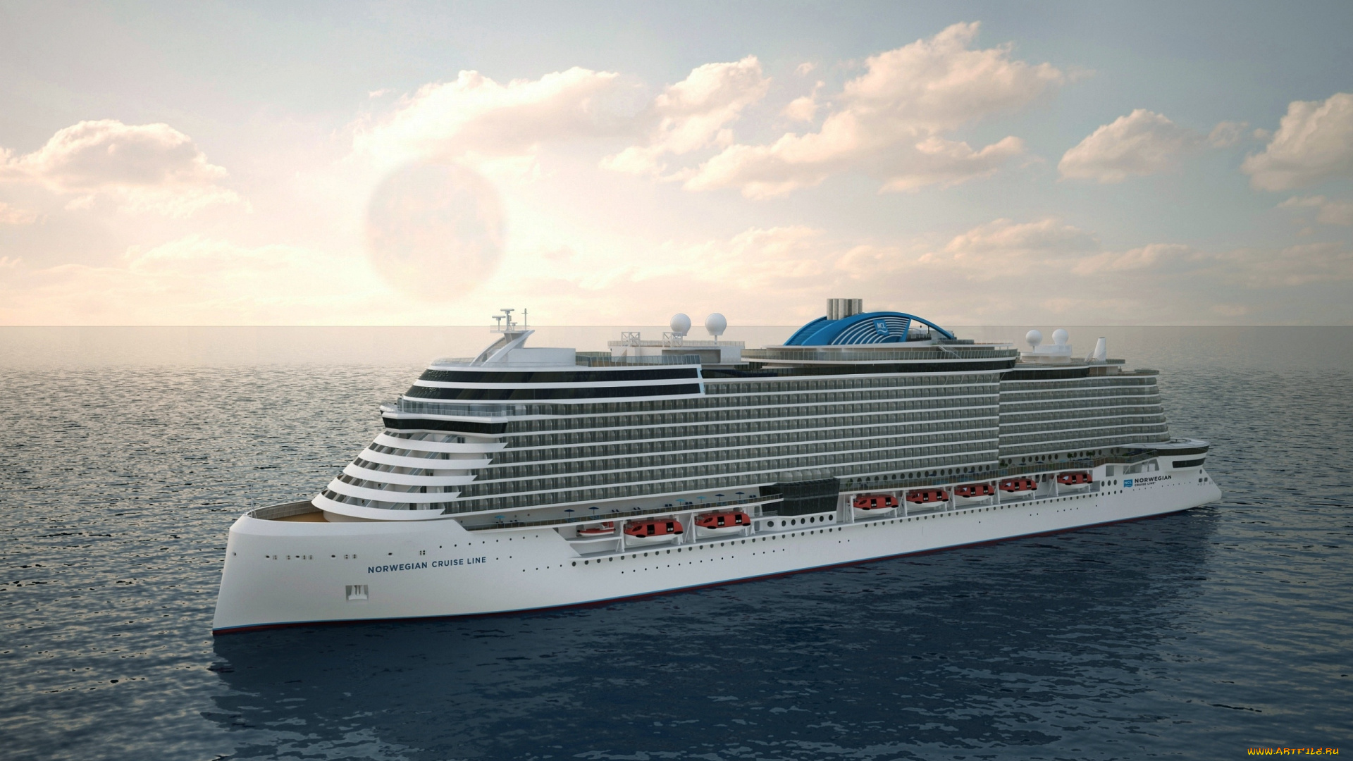 корабли, лайнеры, море, лайнер, круиз