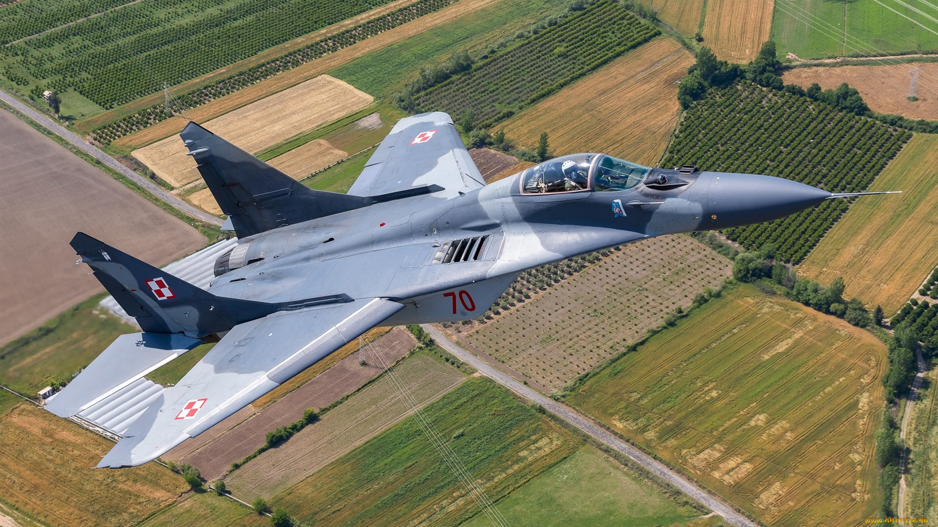 миг-29а, авиация, боевые, самолёты, миг29а, истребитель, зарубежная, поля