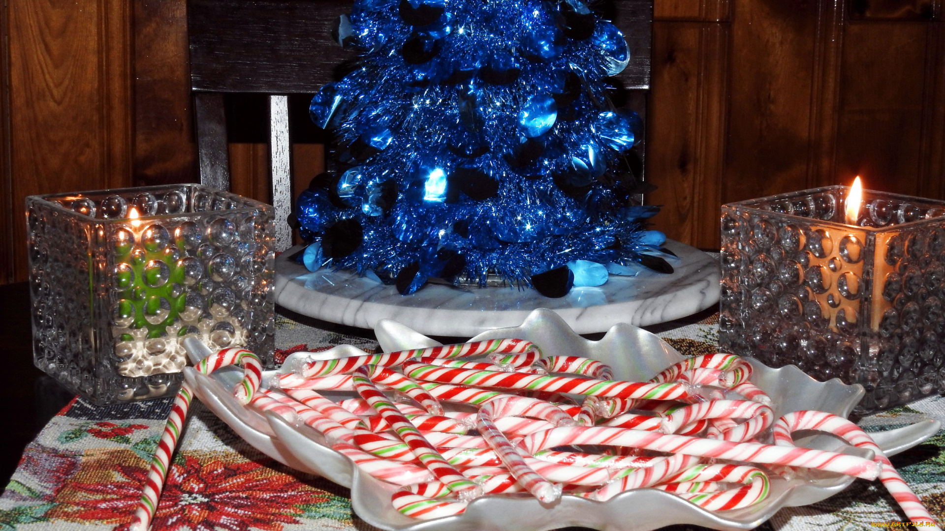 праздничные, угощения, свечи