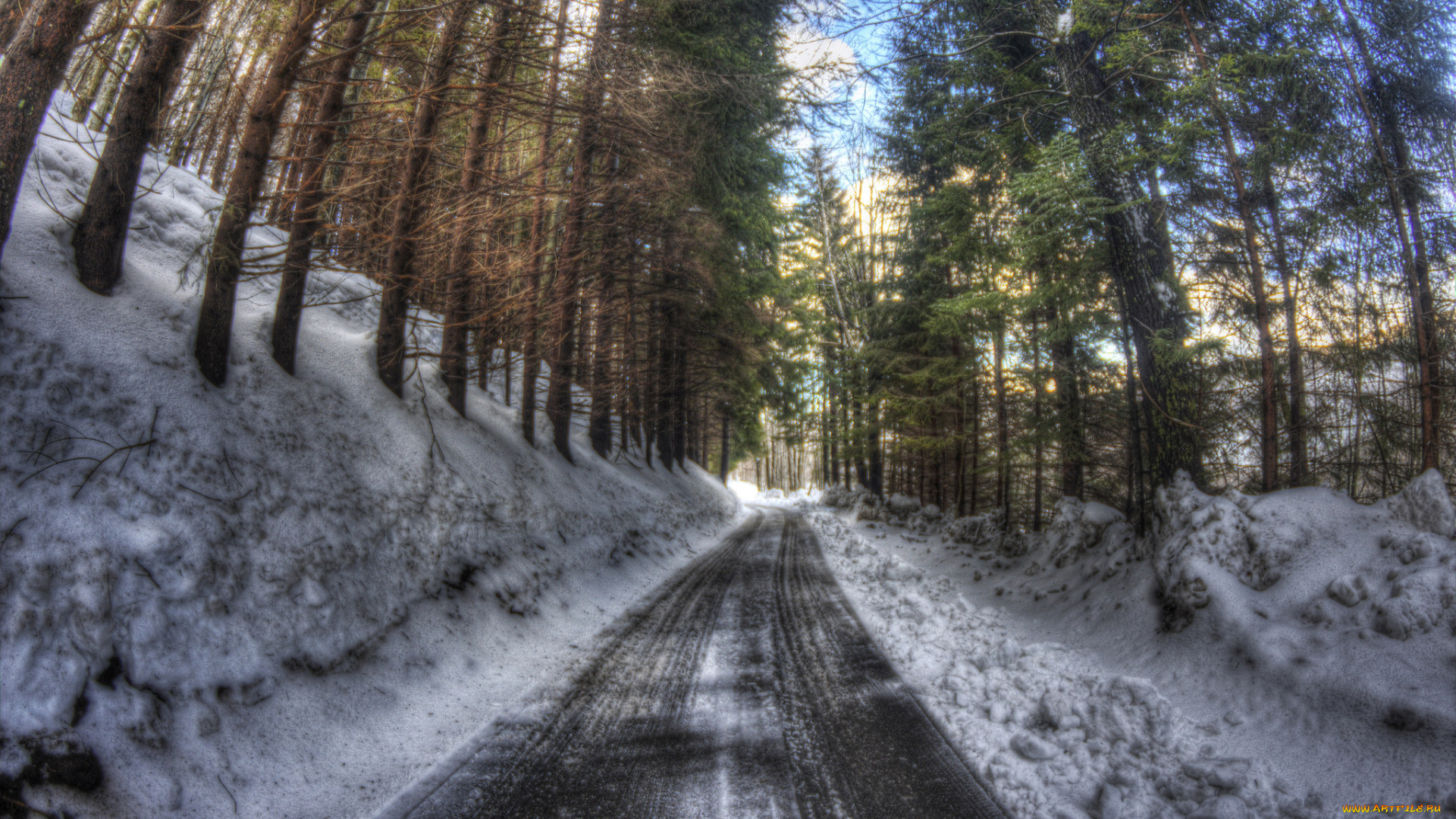 природа, дороги, простор