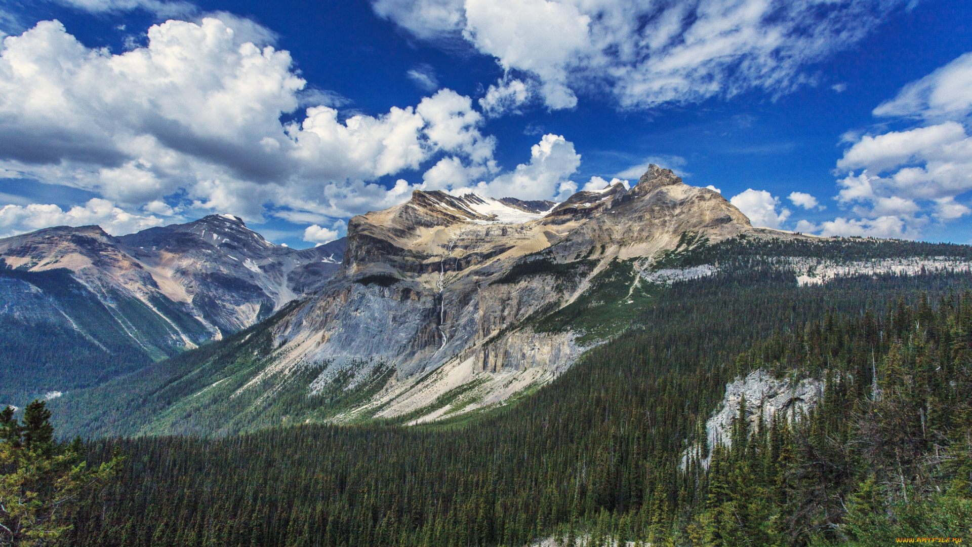 природа, горы, простор