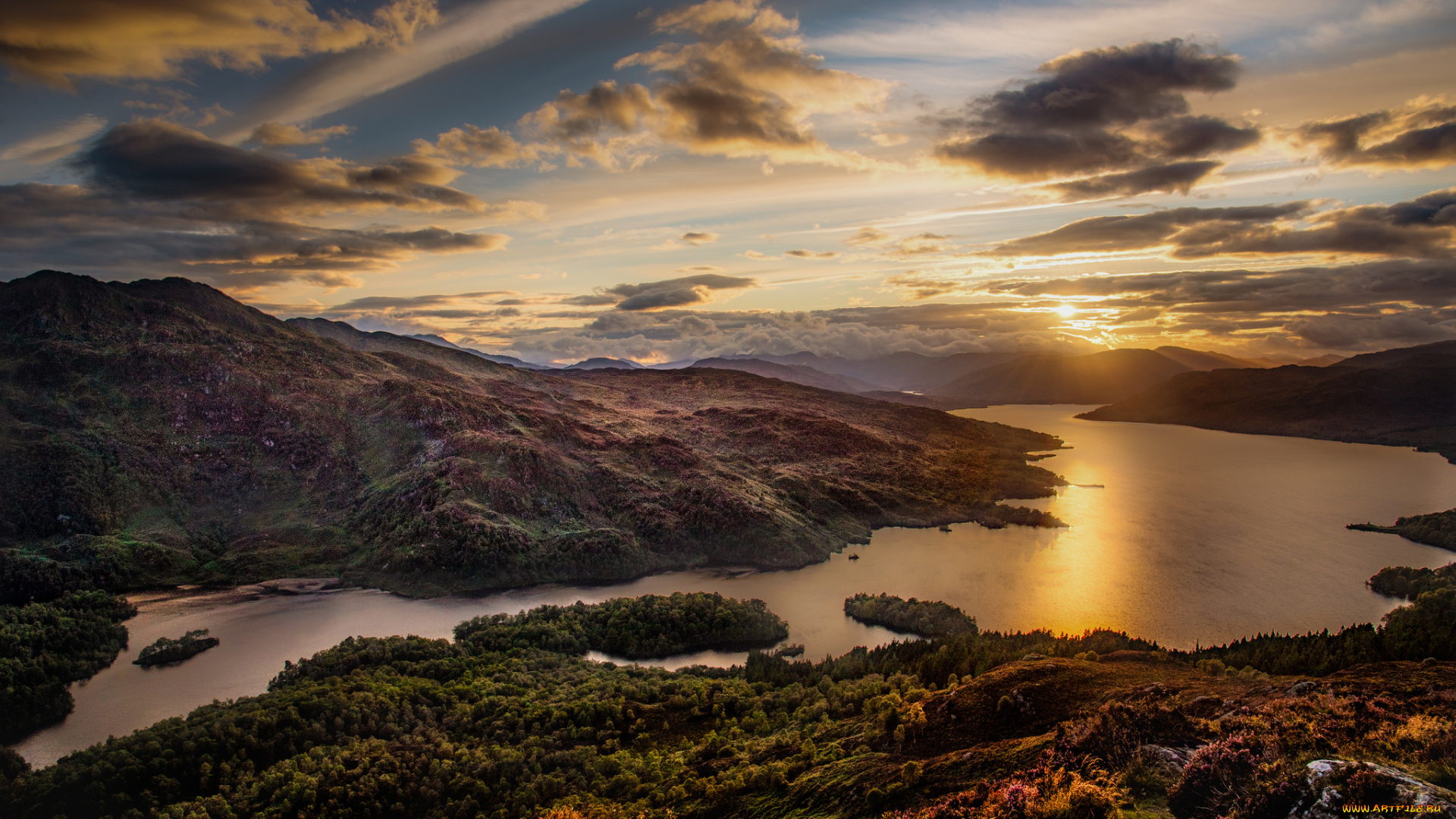 природа, реки, озера, простор