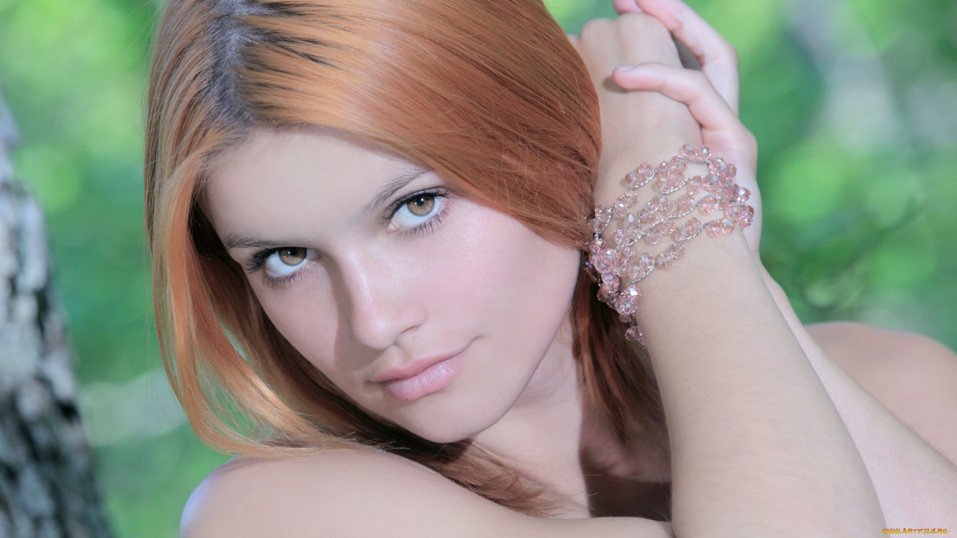 violla, a, девушки, -unsort, , лица, , портреты, violla, a, взгляд, красотка, макияж, портрет, лицо, рыжеволосая, модель, девушка