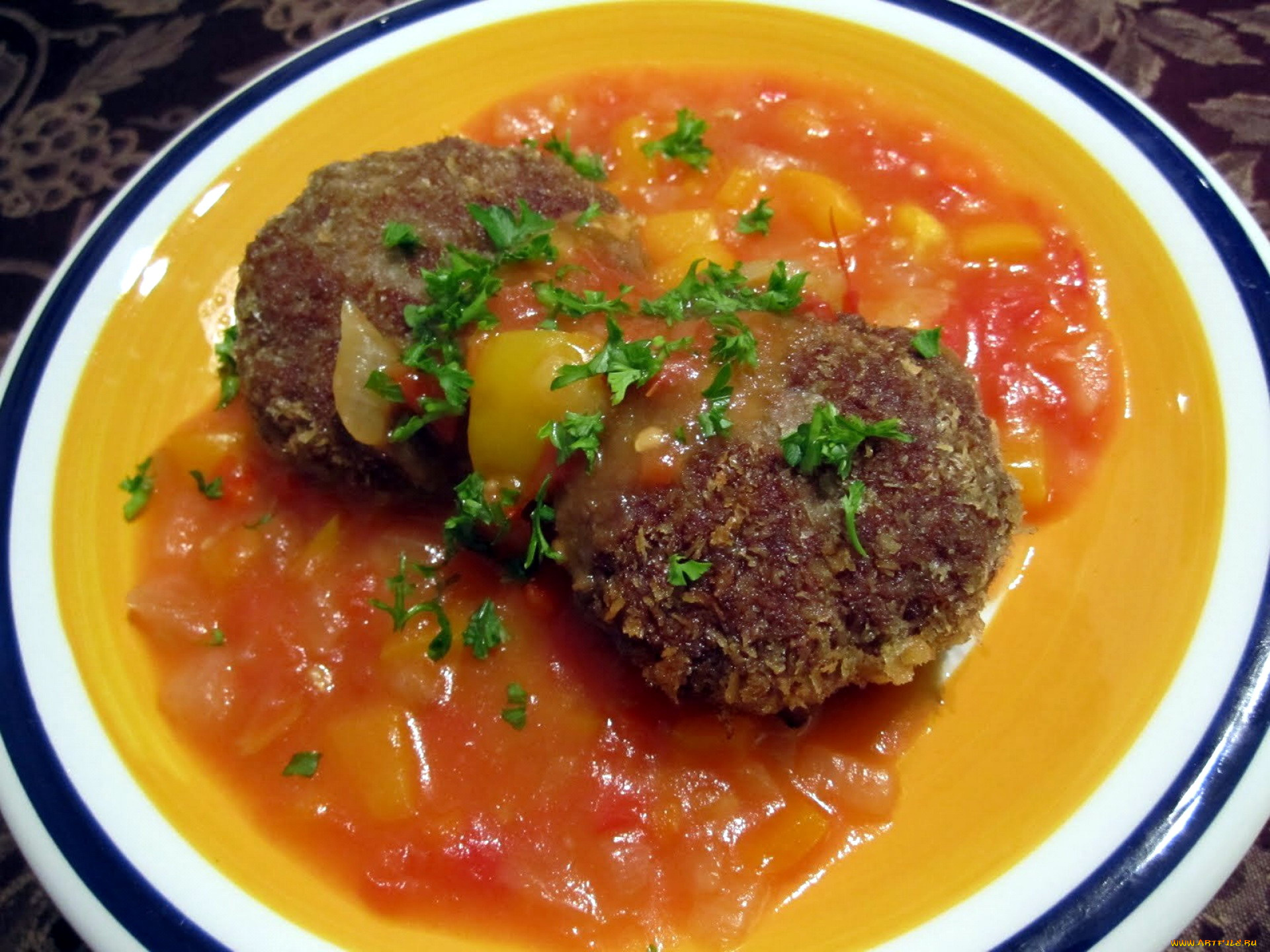 еда, мясные, блюда, котлеты