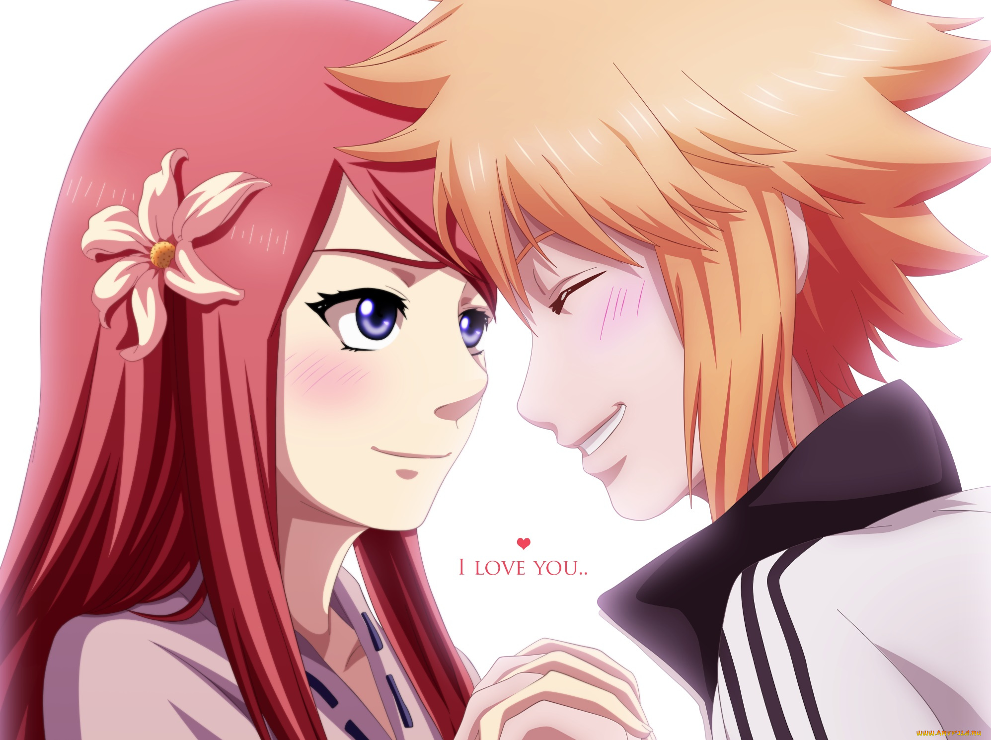 аниме, naruto, взгляд, девушка, фон